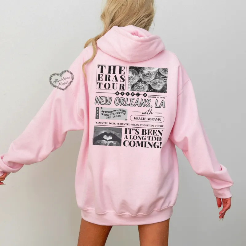 new orleans night 3 hoodie sold by Ally Makes Magic