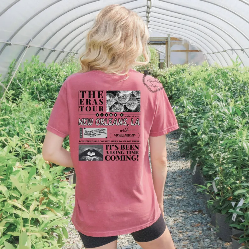 new orleans night 2 tee | comfort colors sold by Ally Makes Magic