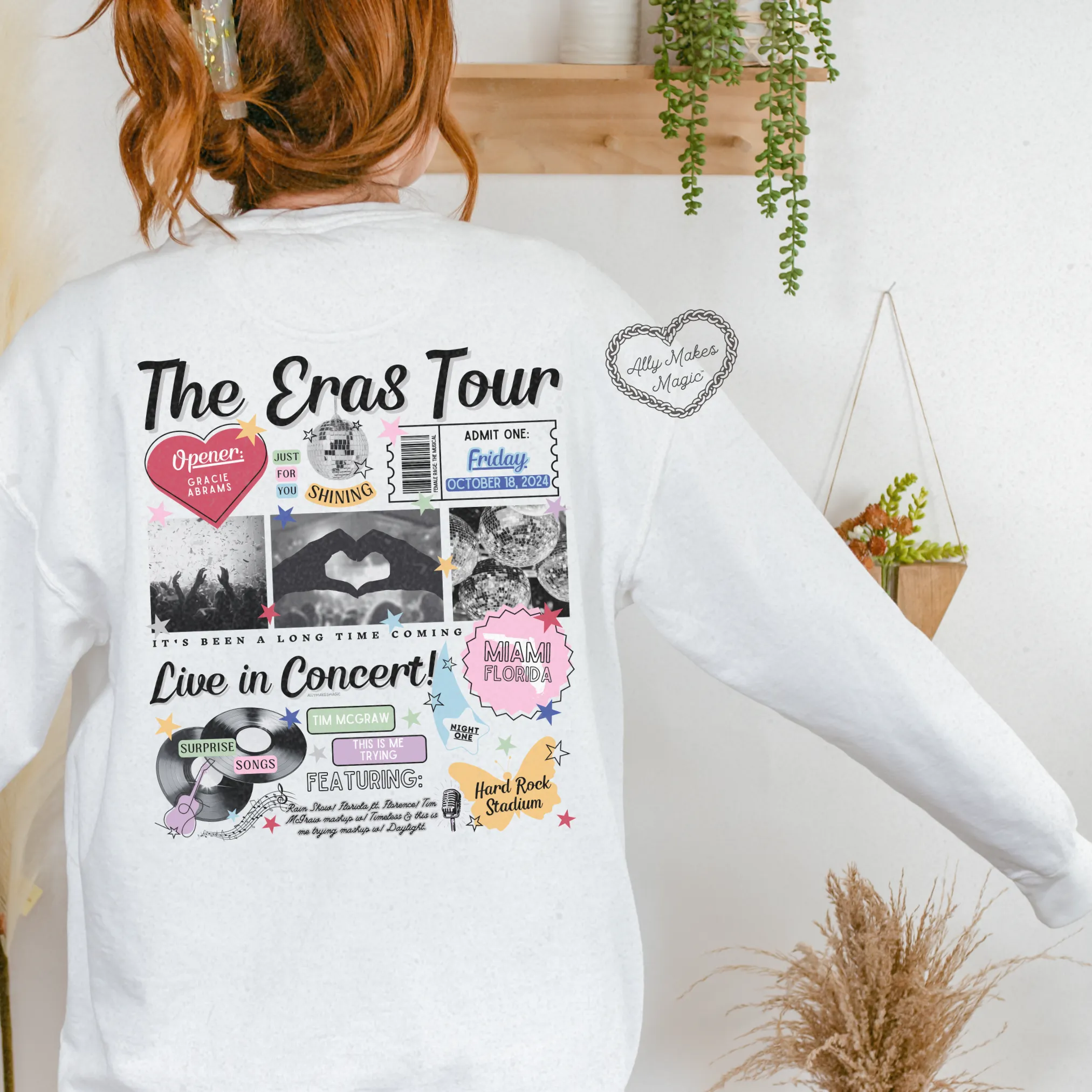 miami night 1 pullover | comfort colors *custom* sold by Ally Makes Magic product image thumbnail 3