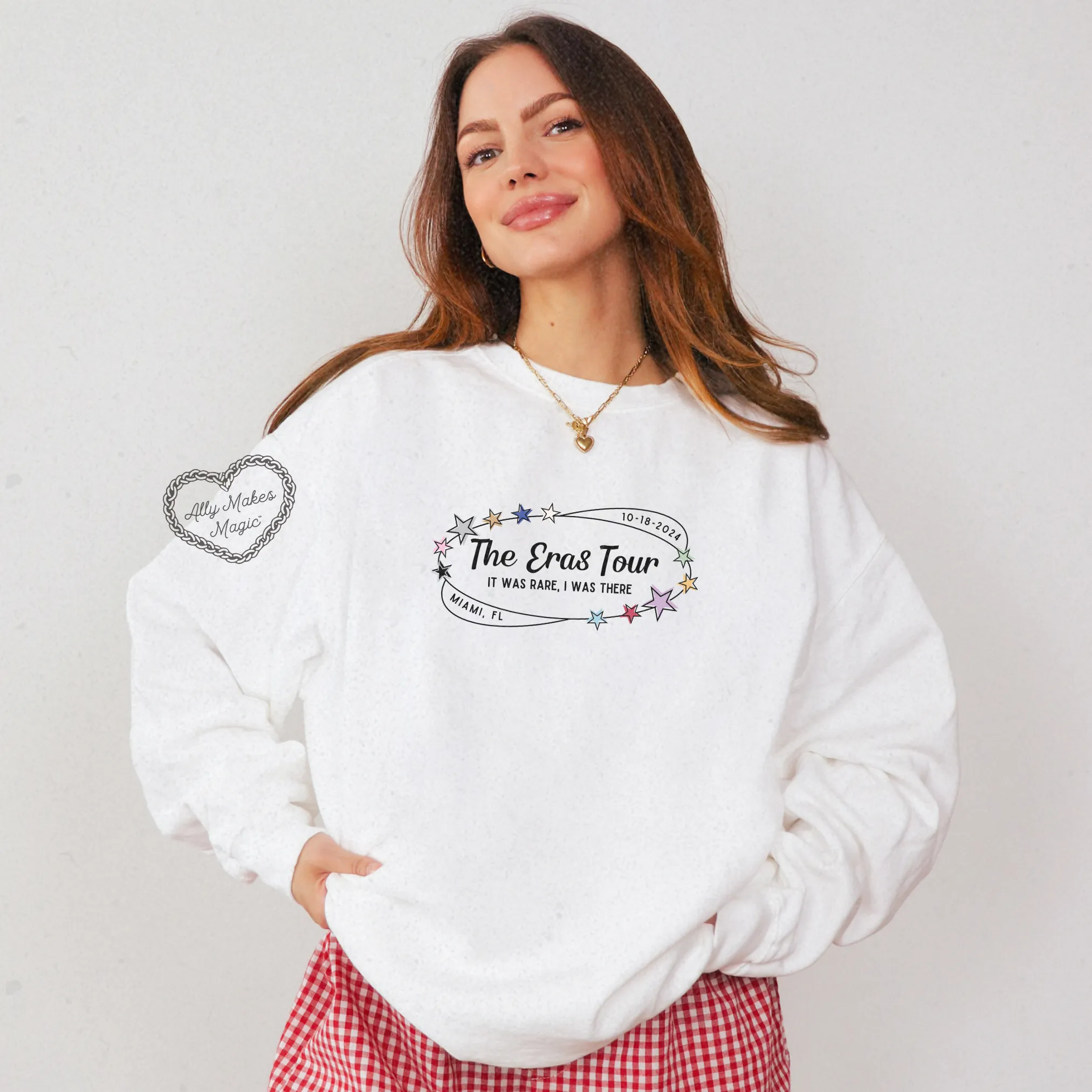 miami night 1 pullover | comfort colors *custom* sold by Ally Makes Magic product image thumbnail 4