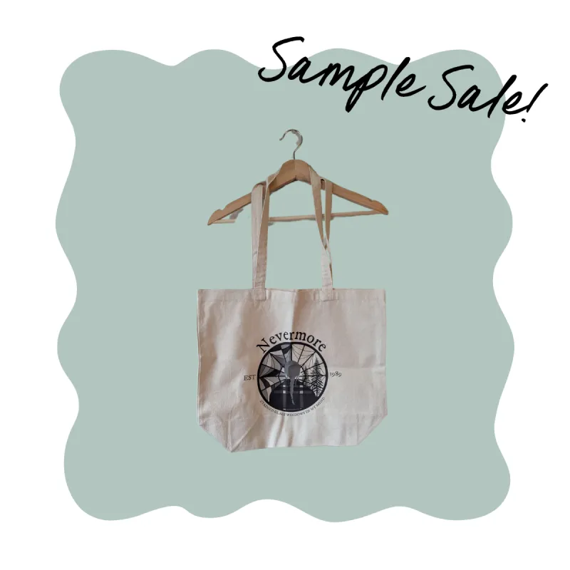 nevermore tote bag *sample sale* sold by Ally Makes Magic