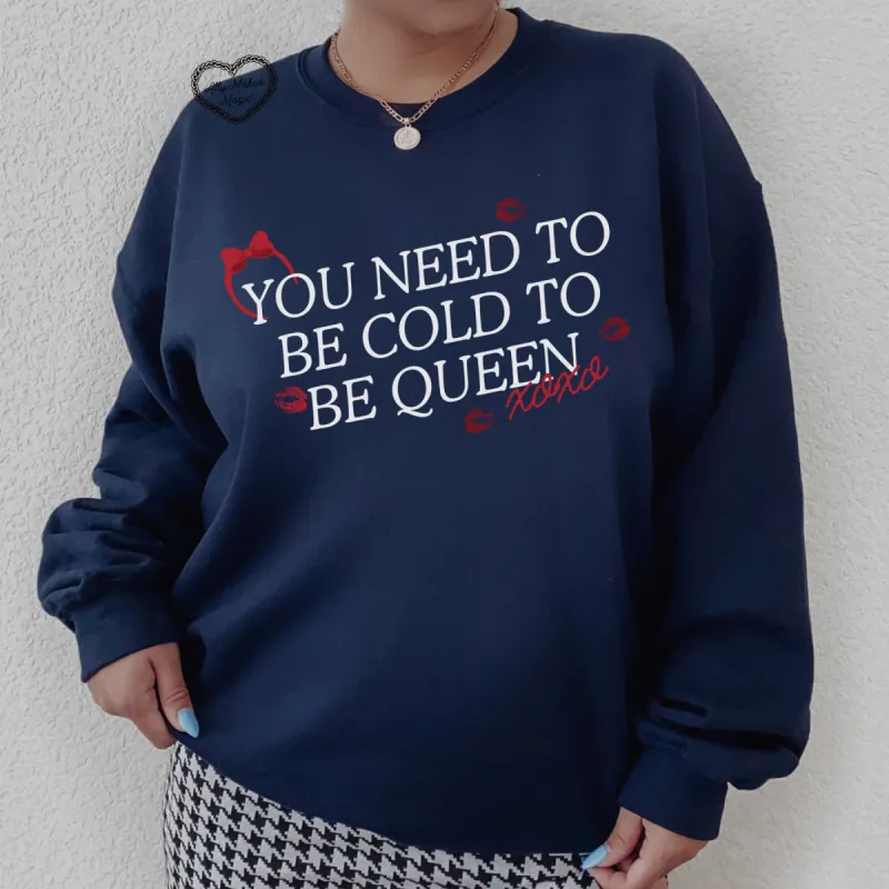 xoxo, queen b sweater sold by Ally Makes Magic