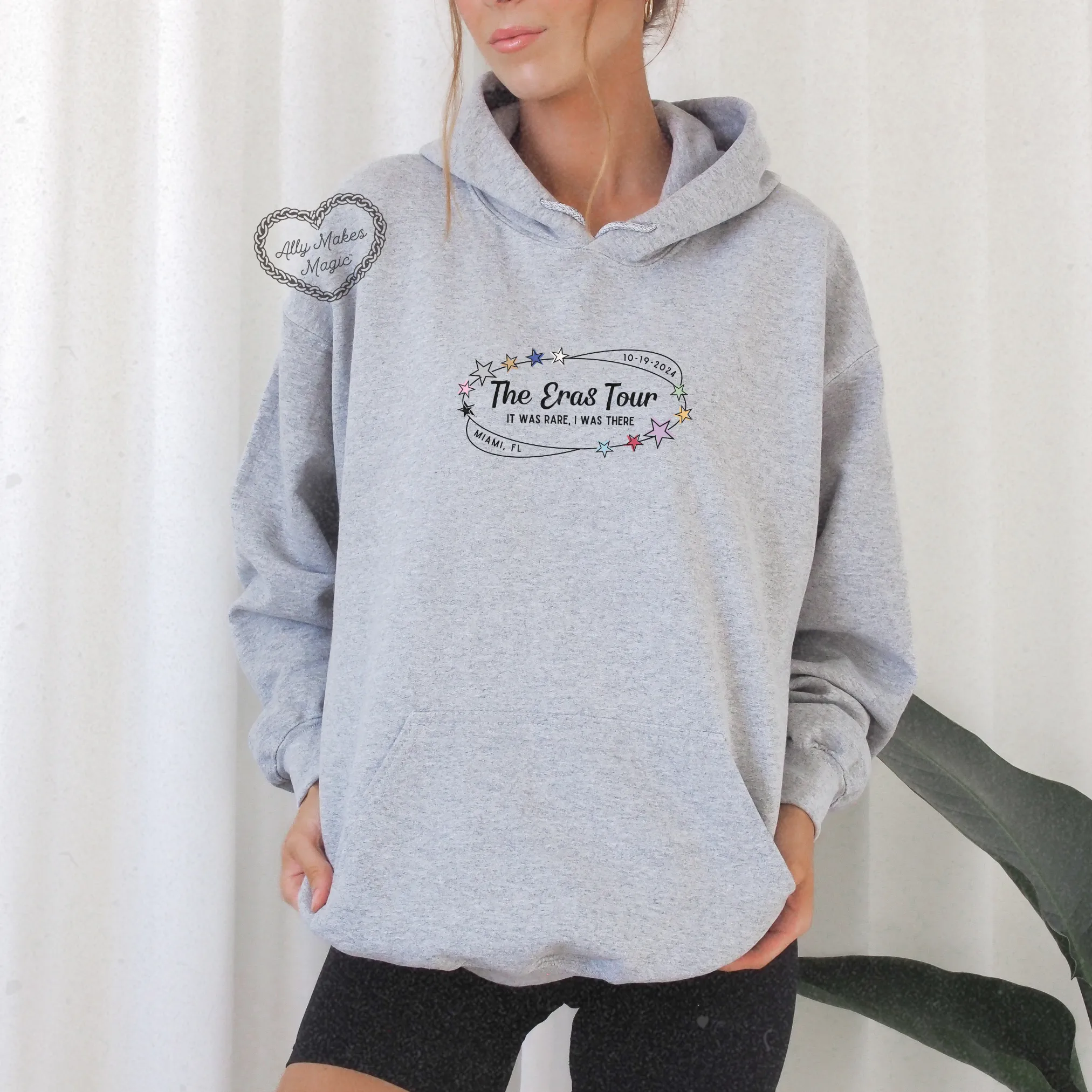 miami night 2 hoodie *custom* sold by Ally Makes Magic product image thumbnail 4