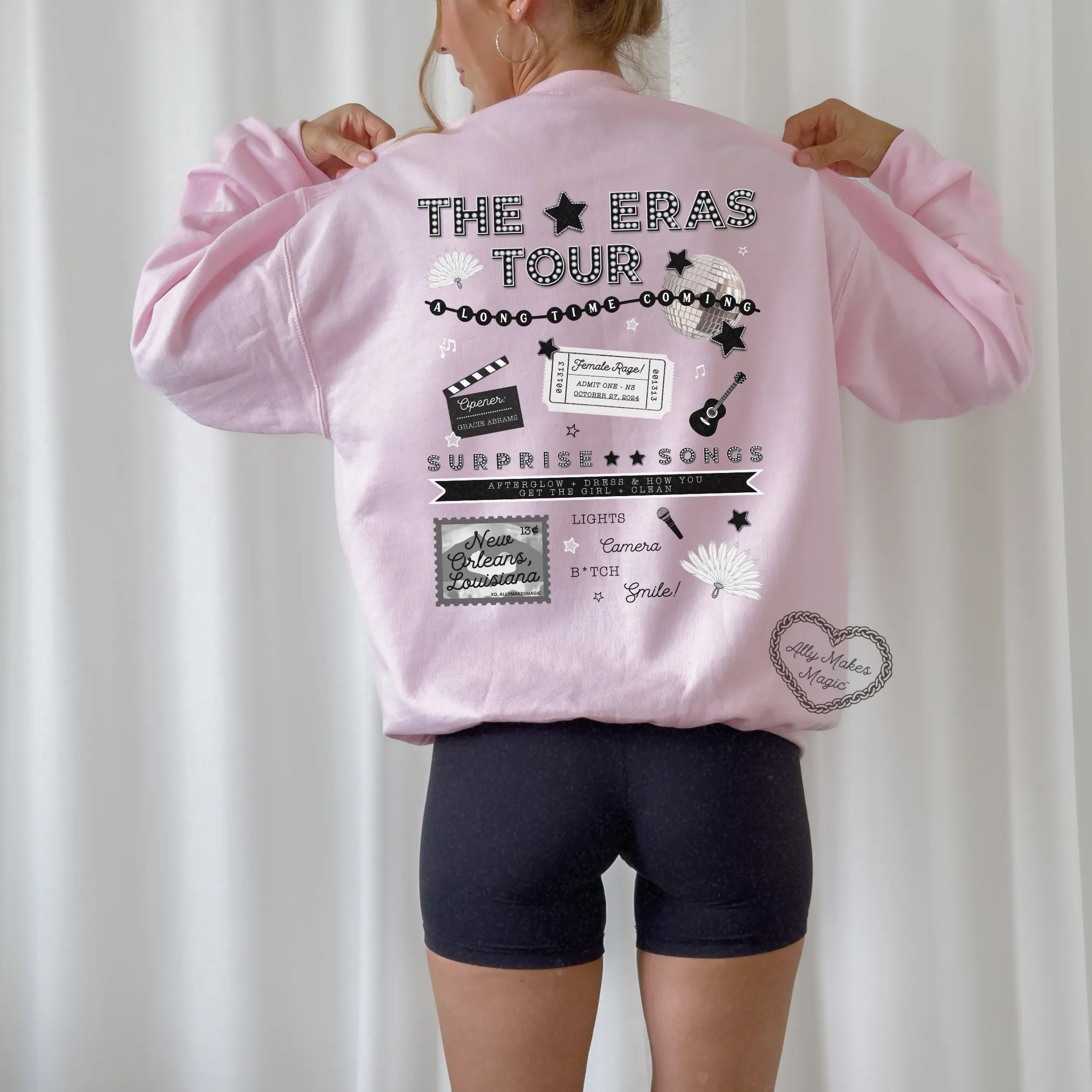 new orleans night 3 sweater | gildan *custom* sold by Ally Makes Magic