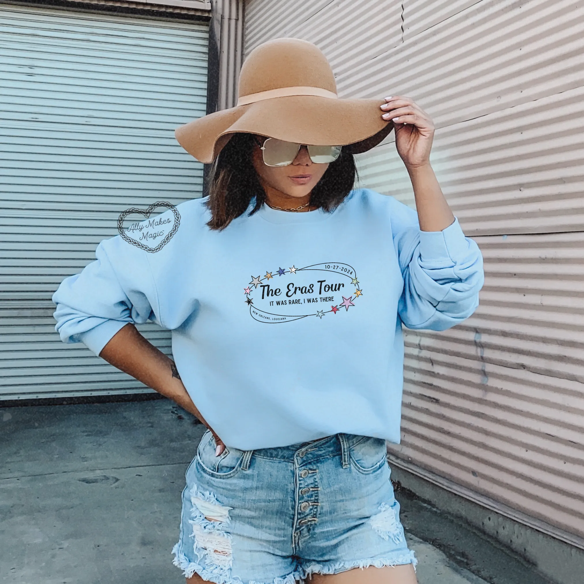 new orleans night 3 sweater | gildan *custom* sold by Ally Makes Magic product image thumbnail 4