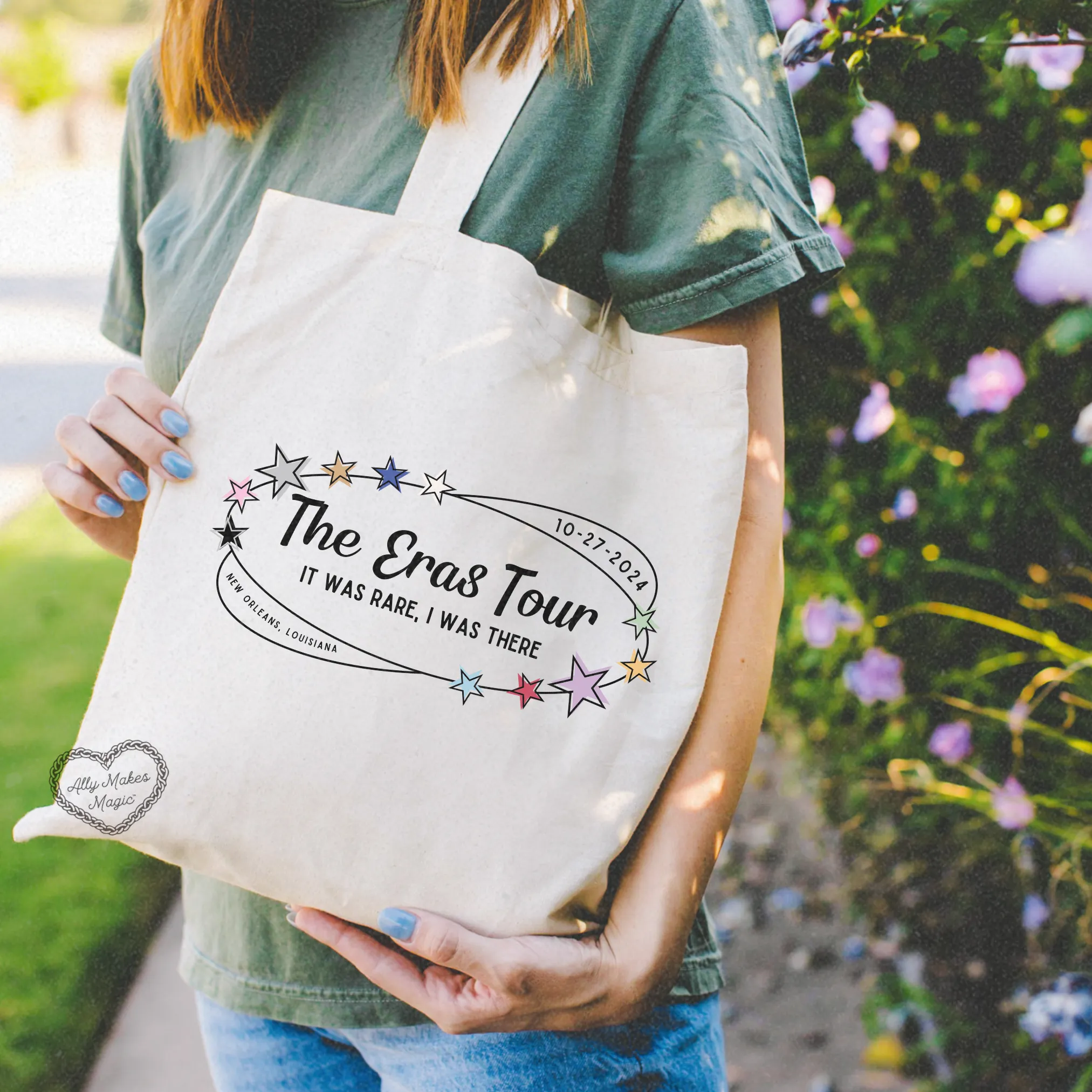 new orleans night 3 tote bag *custom* sold by Ally Makes Magic product image thumbnail 4