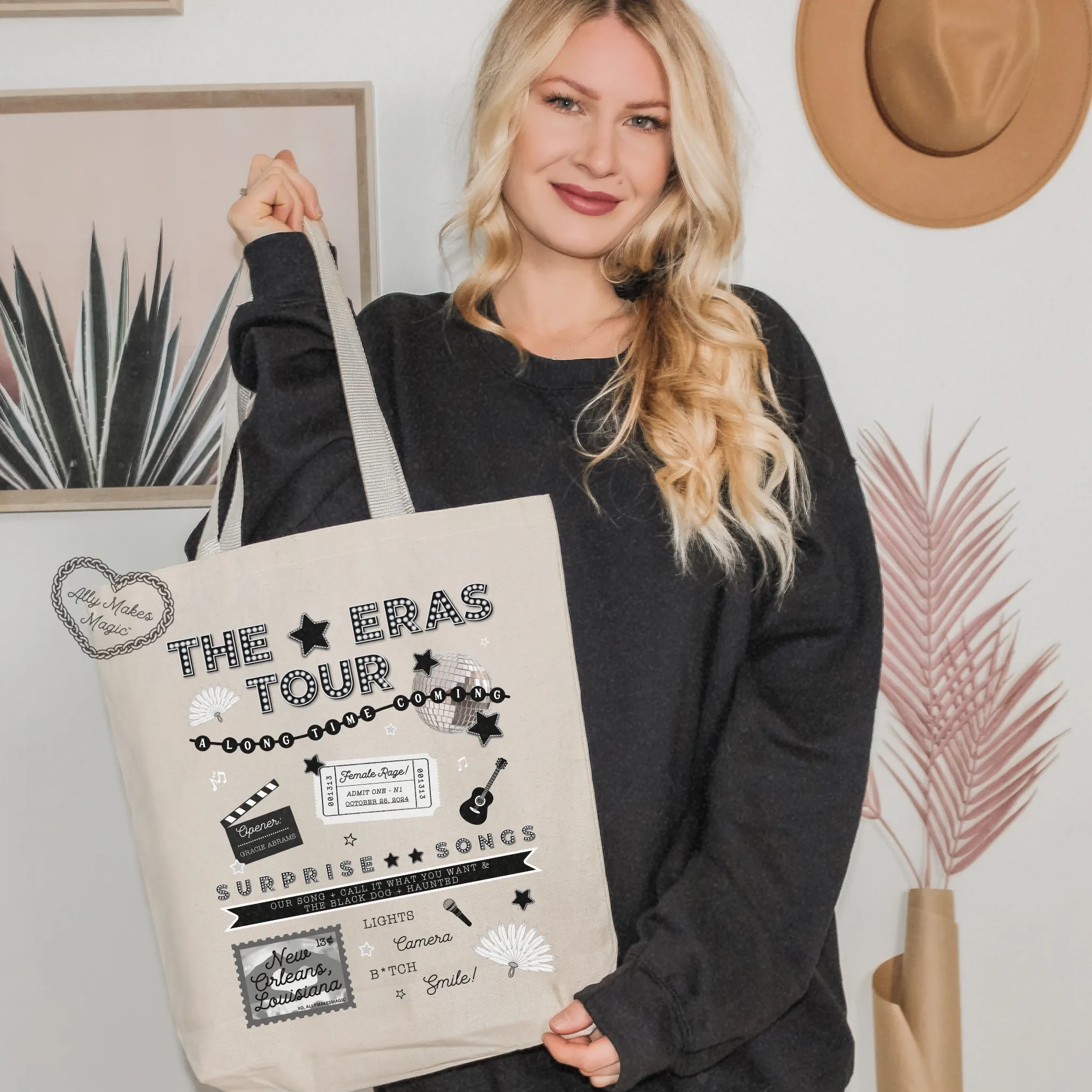 new orleans night 1 tote bag *custom* sold by Ally Makes Magic