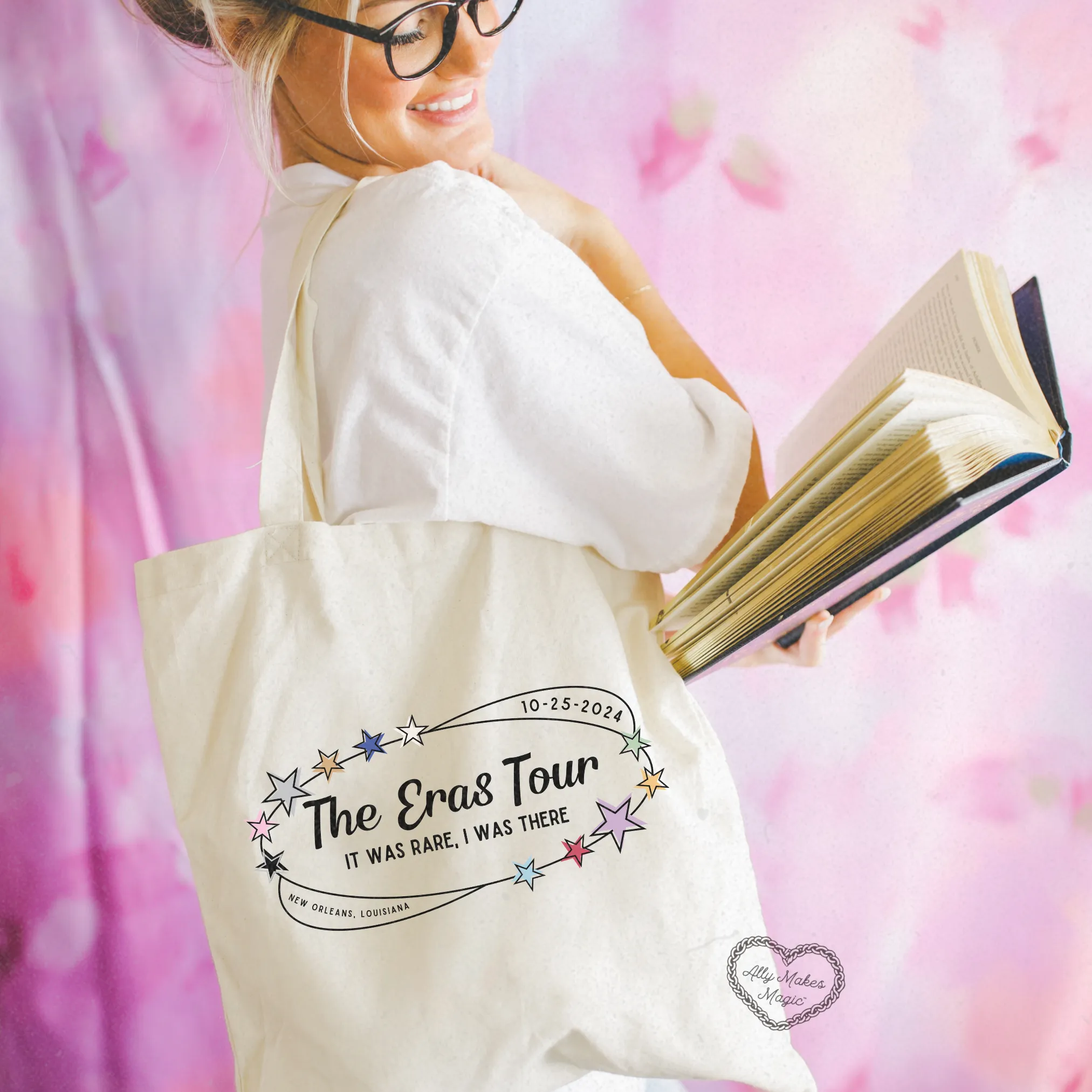 new orleans night 1 tote bag *custom* sold by Ally Makes Magic product image thumbnail 4