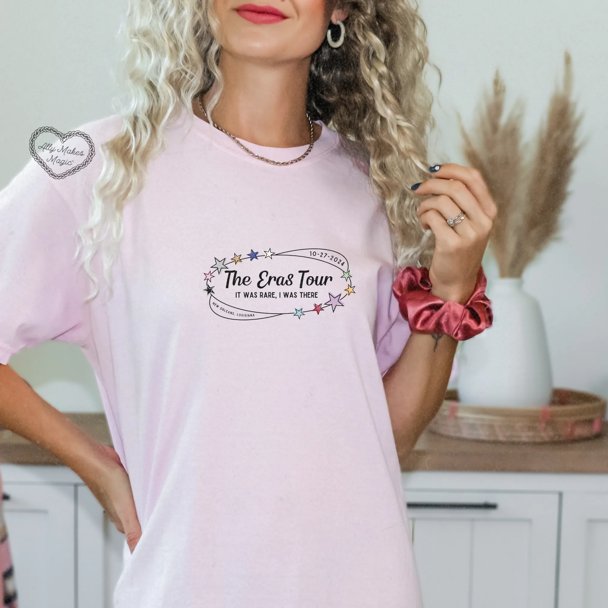 new orleans night 3 tee | comfort colors *custom* sold by Ally Makes Magic product image thumbnail 4