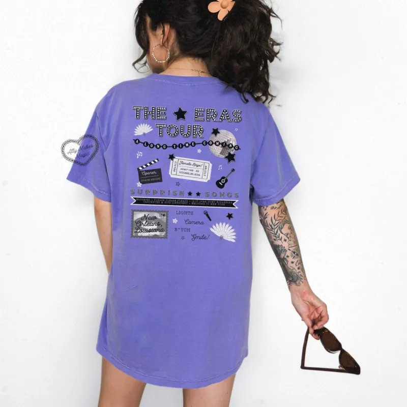 new orleans night 2 tee | comfort colors *custom* sold by Ally Makes Magic