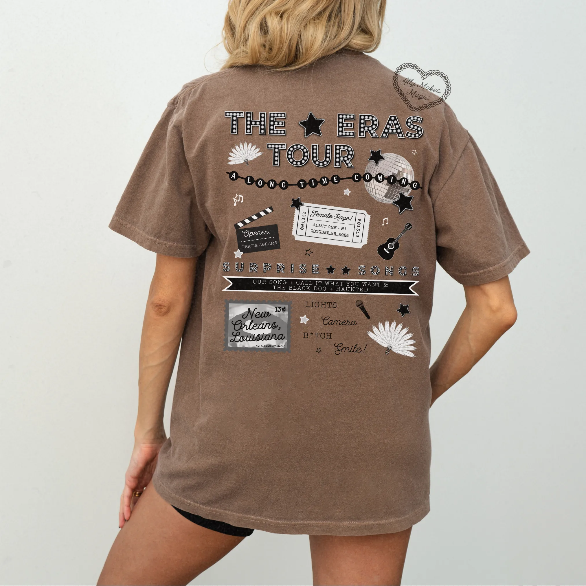 new orleans night 1 tee | comfort colors *custom* sold by Ally Makes Magic