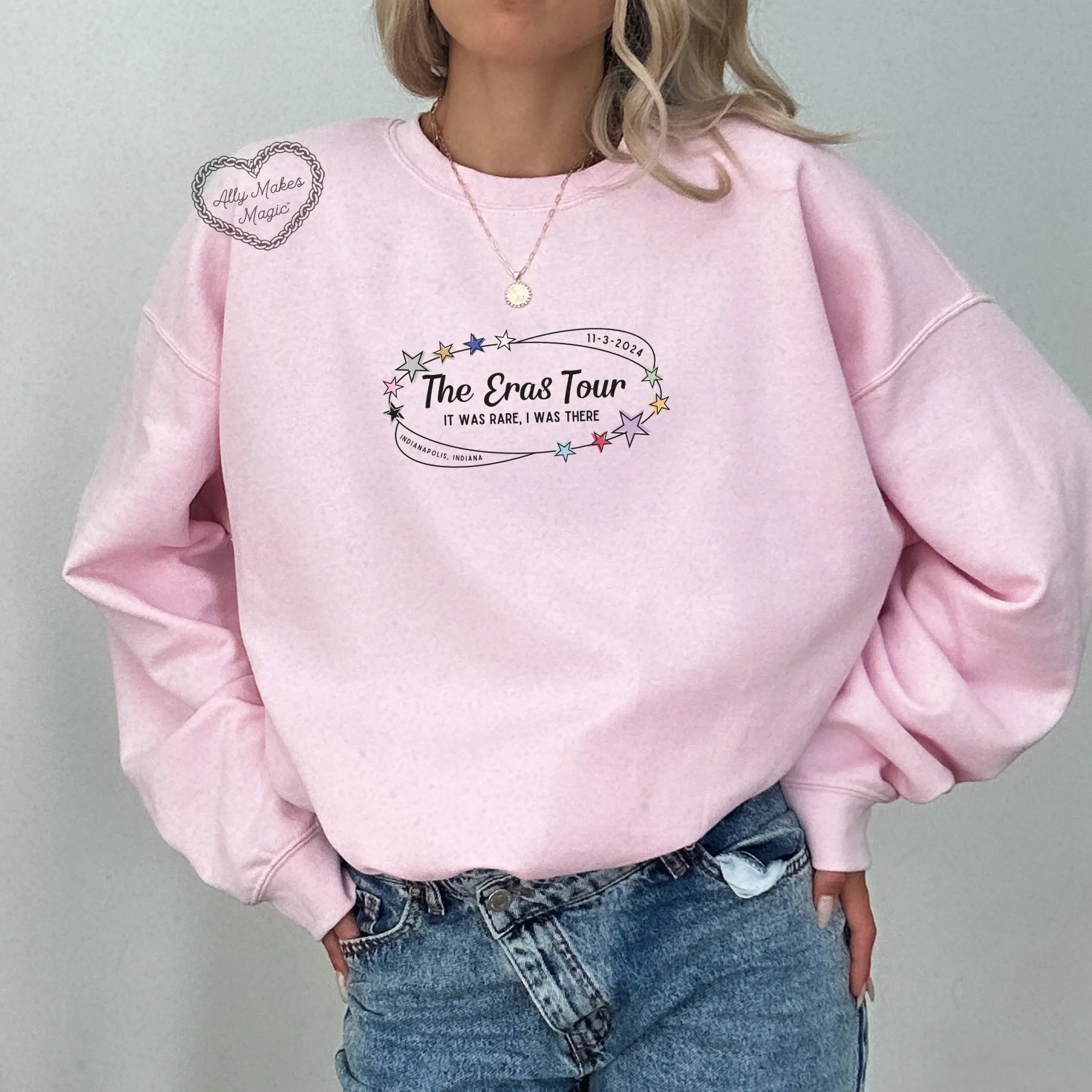 indianapolis night 3 sweater | gildan *custom* sold by Ally Makes Magic product image thumbnail 4