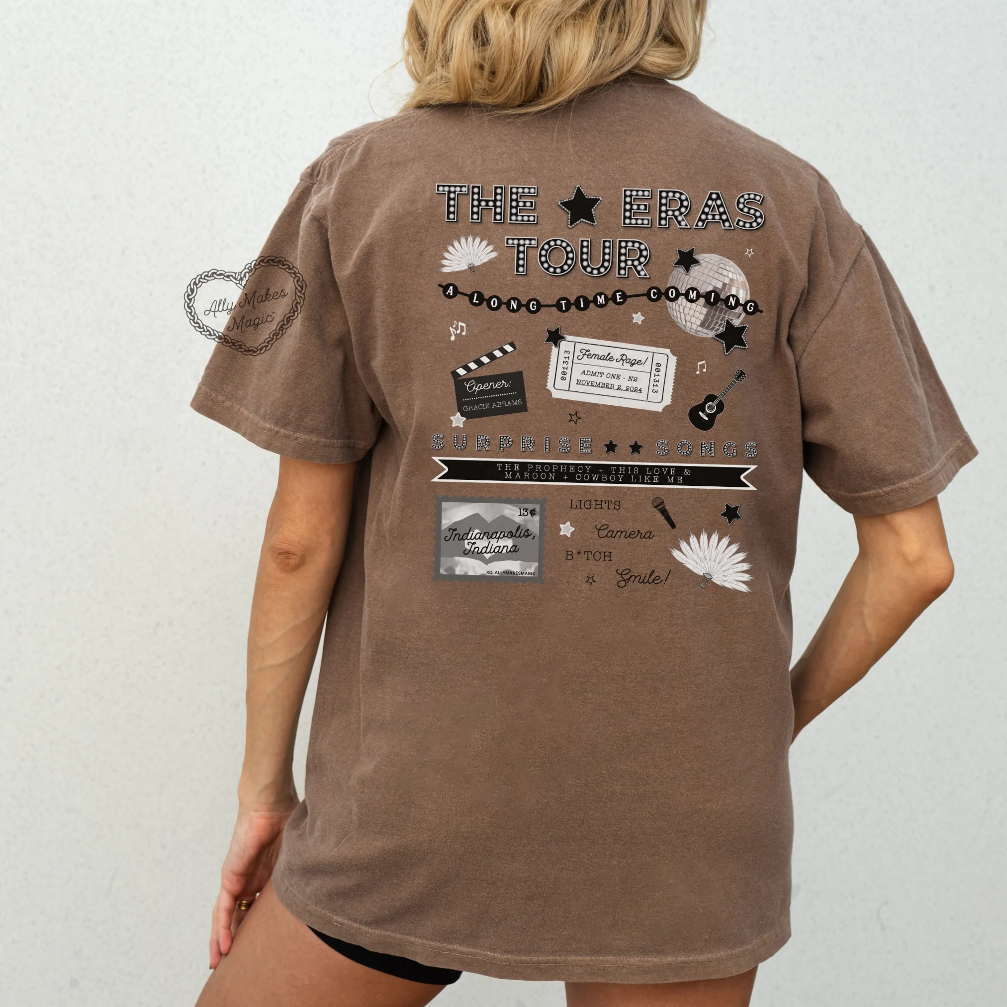 indianapolis night 2 tee | comfort colors *custom* sold by Ally Makes Magic