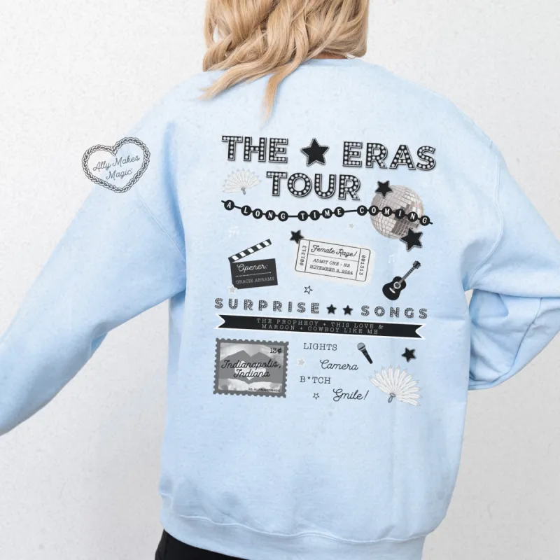 indianapolis night 2 sweater | gildan *custom* sold by Ally Makes Magic