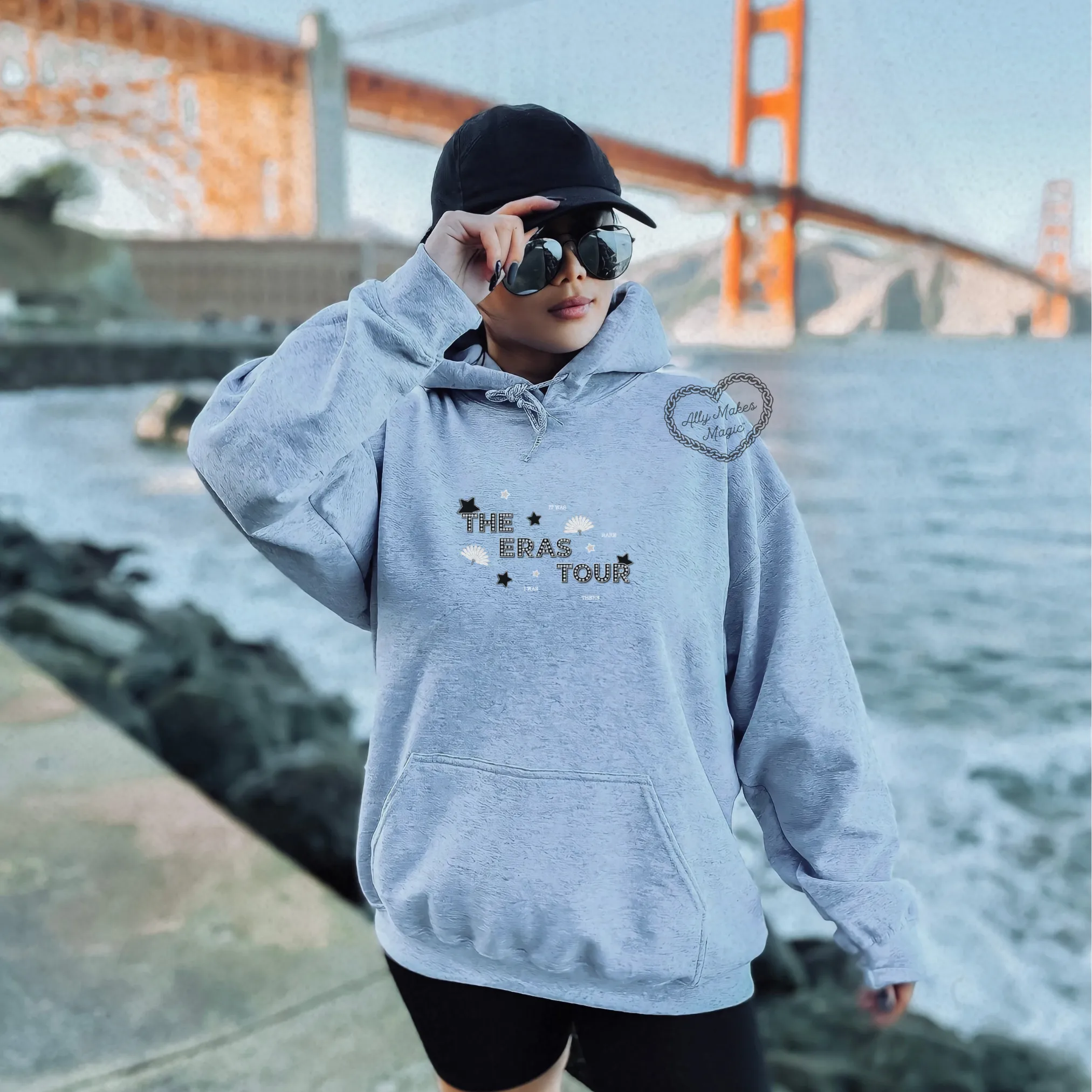 indianapolis night 2 hoodie *custom* sold by Ally Makes Magic product image thumbnail 2