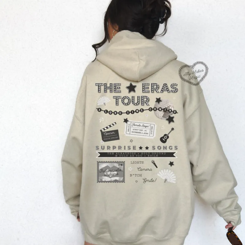 indianapolis night 1 hoodie *custom* sold by Ally Makes Magic