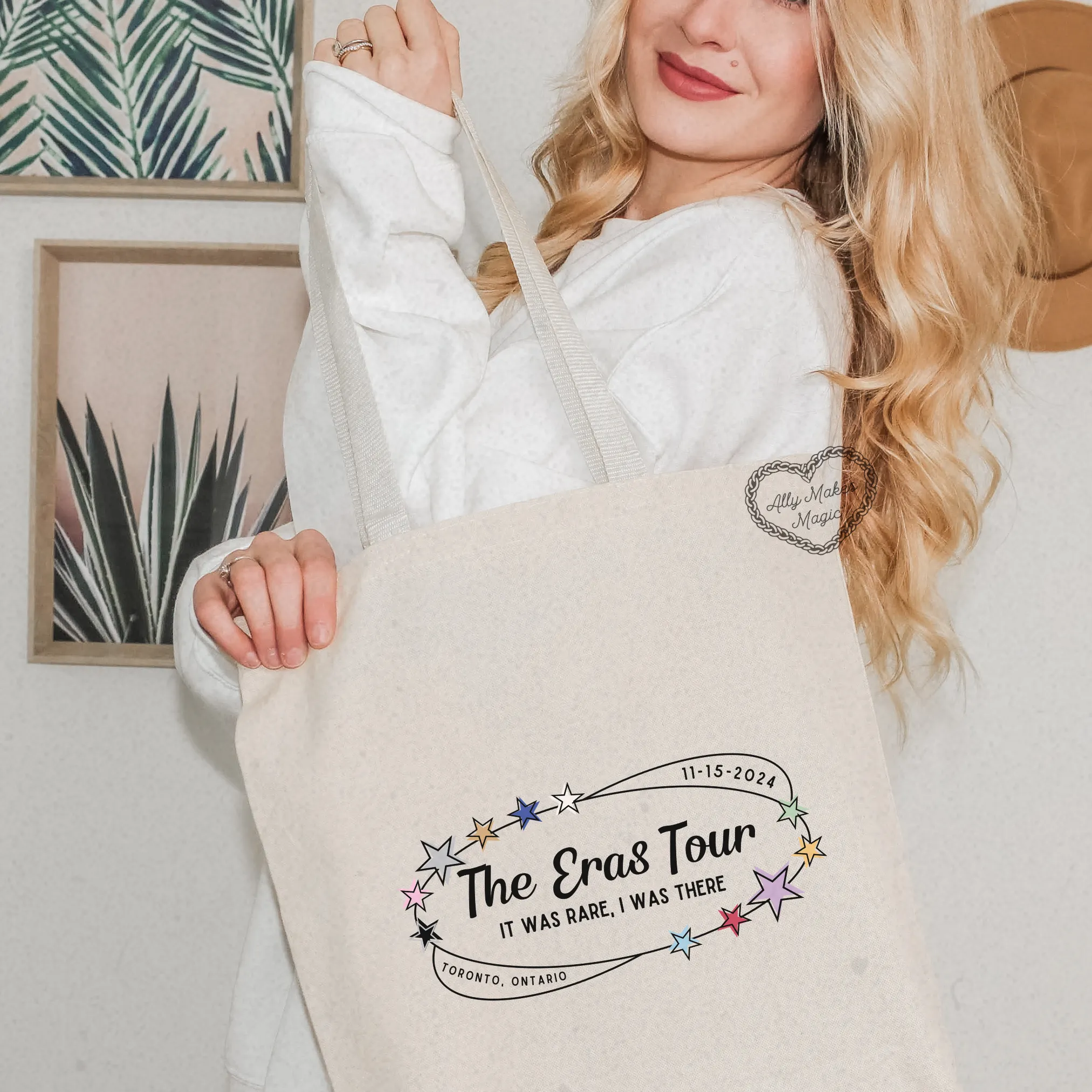 toronto night 2 tote bag *custom* sold by Ally Makes Magic product image thumbnail 4