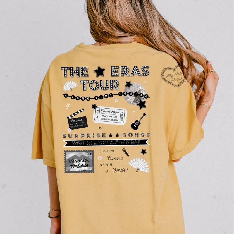 toronto night 6 tee | comfort colors *custom* sold by Ally Makes Magic