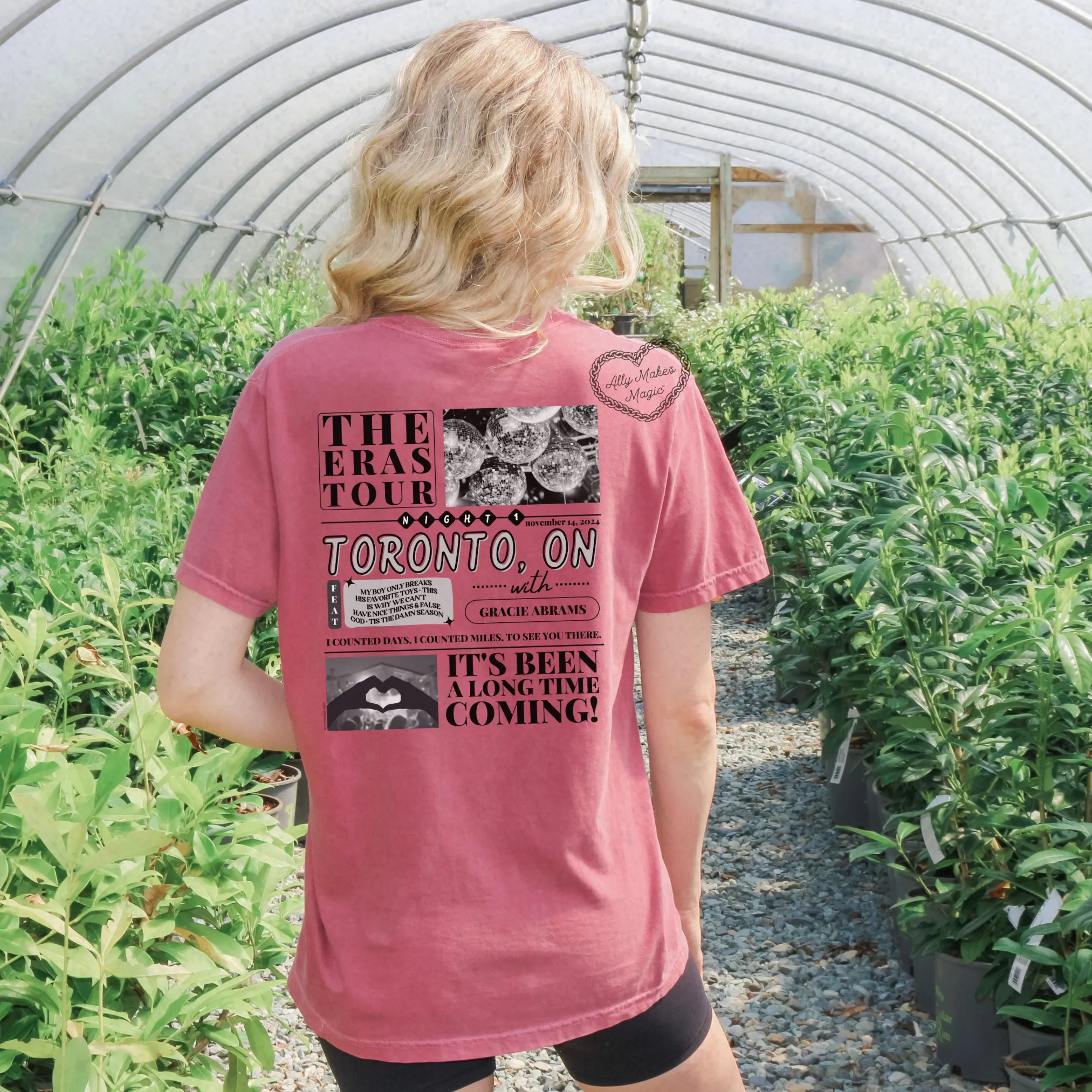 toronto night 1 tee | comfort colors *custom* sold by Ally Makes Magic product image thumbnail 5