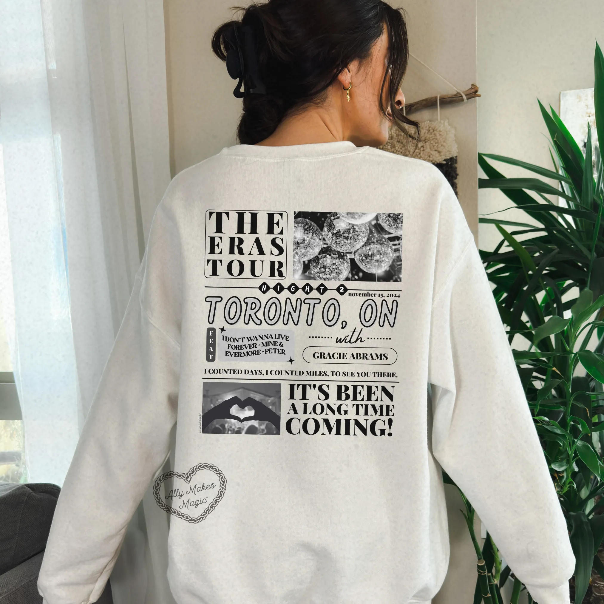 toronto night 2 sweater | gildan *custom* sold by Ally Makes Magic product image thumbnail 5