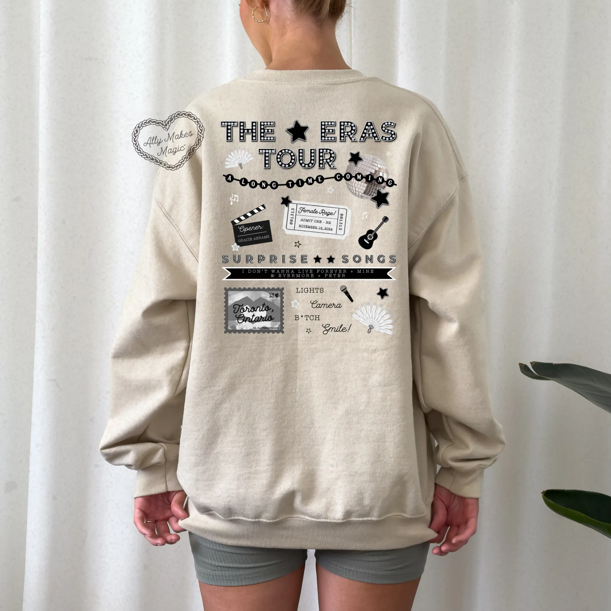 toronto night 2 sweater | gildan *custom* sold by Ally Makes Magic