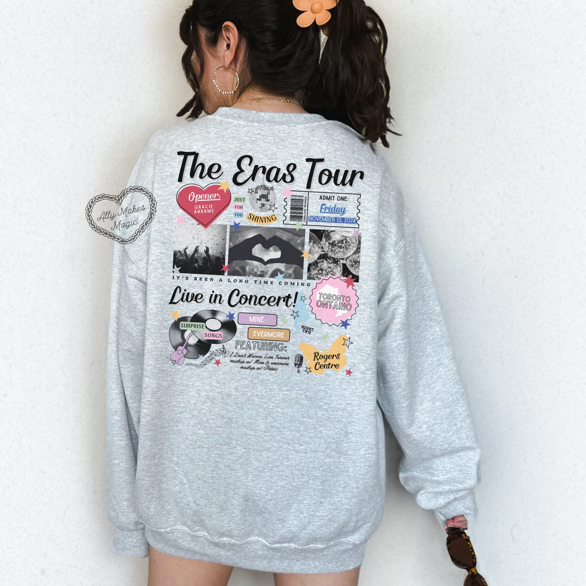toronto night 2 sweater | gildan *custom* sold by Ally Makes Magic product image thumbnail 3