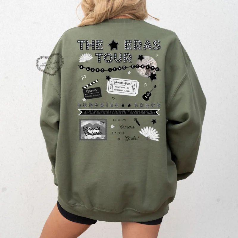 toronto night 1 sweater | gildan *custom* sold by Ally Makes Magic