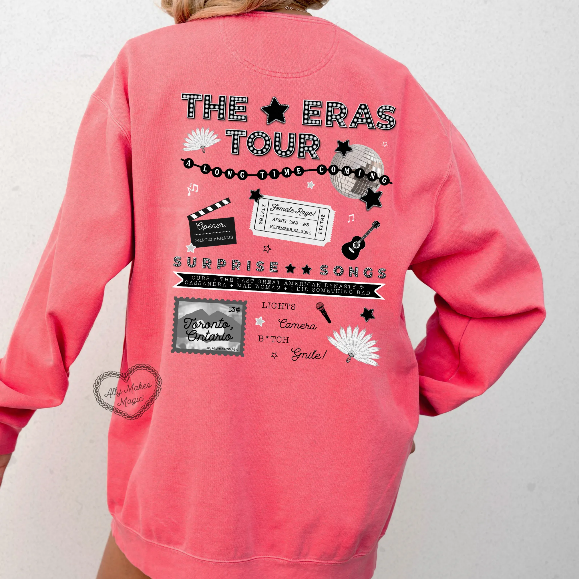 toronto night 5 pullover | comfort colors *custom* sold by Ally Makes Magic