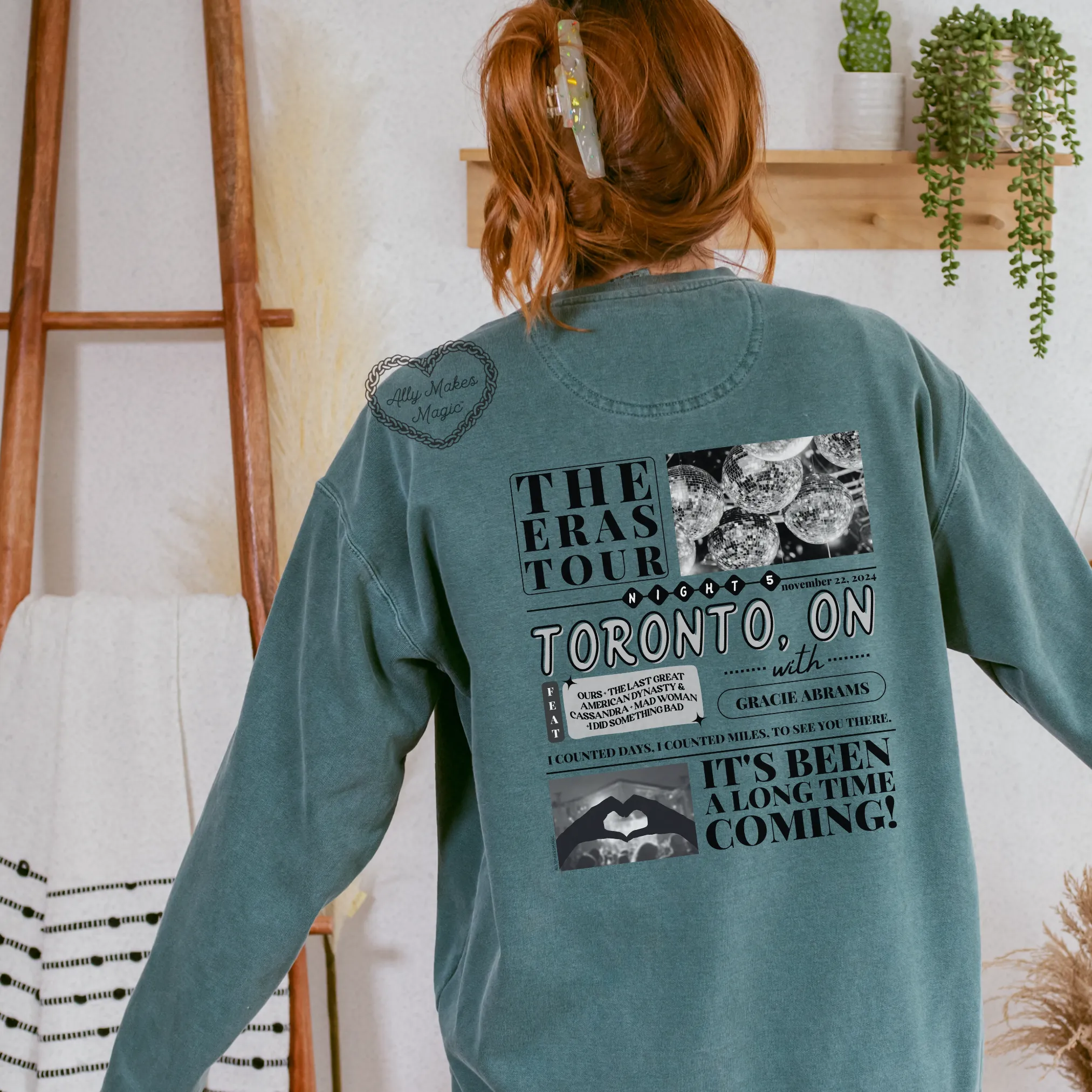 toronto night 5 pullover | comfort colors *custom* sold by Ally Makes Magic product image thumbnail 5