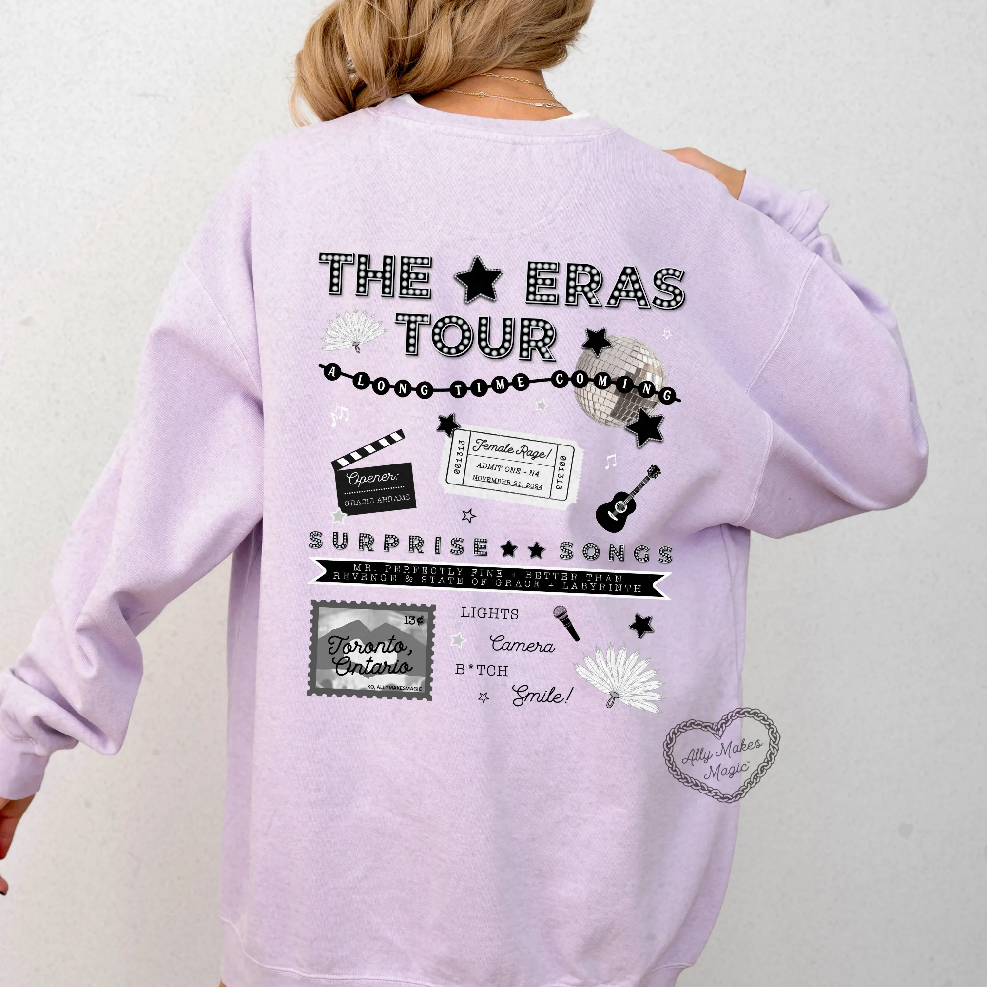 toronto night 4 pullover | comfort colors *custom* sold by Ally Makes Magic