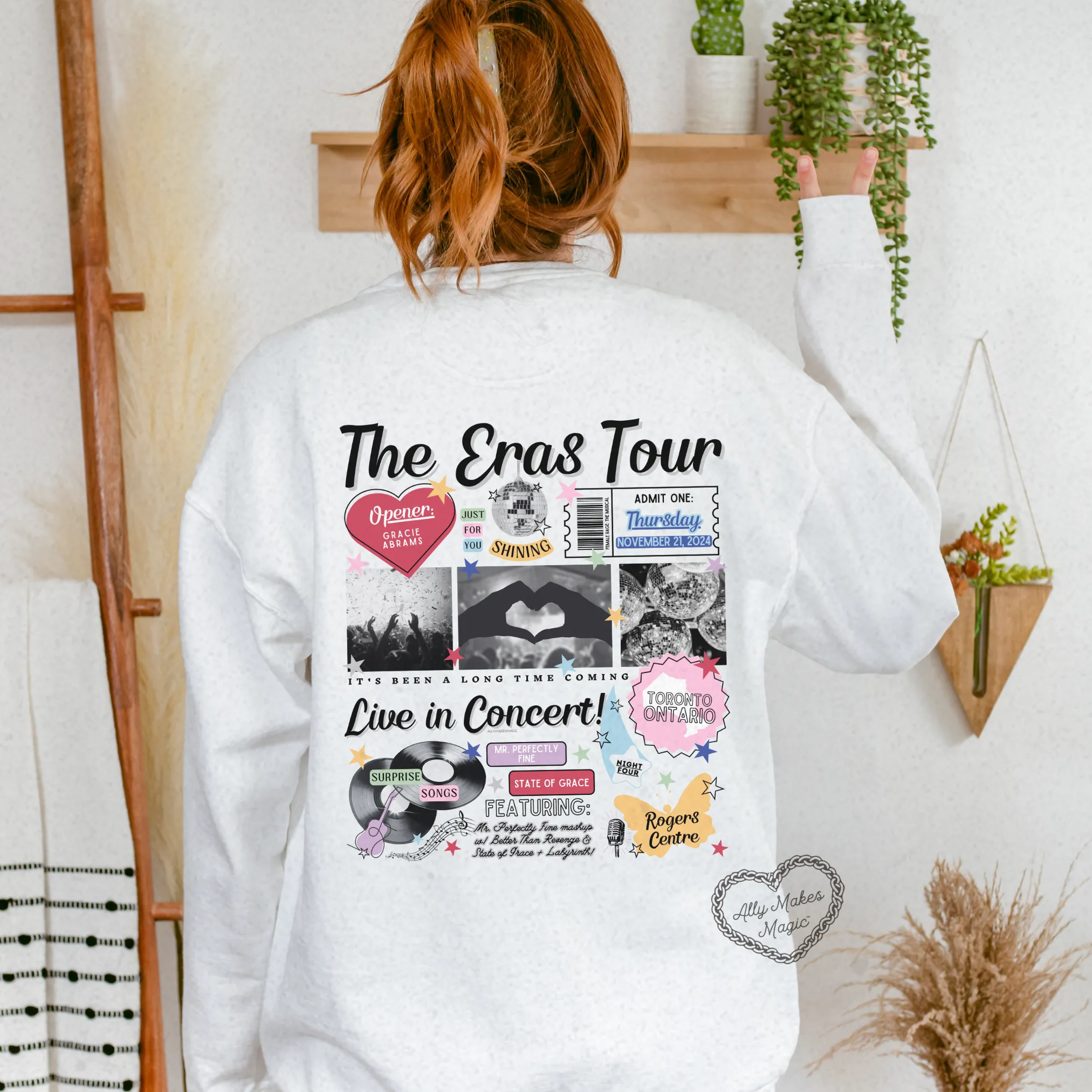 toronto night 4 pullover | comfort colors *custom* sold by Ally Makes Magic product image thumbnail 3