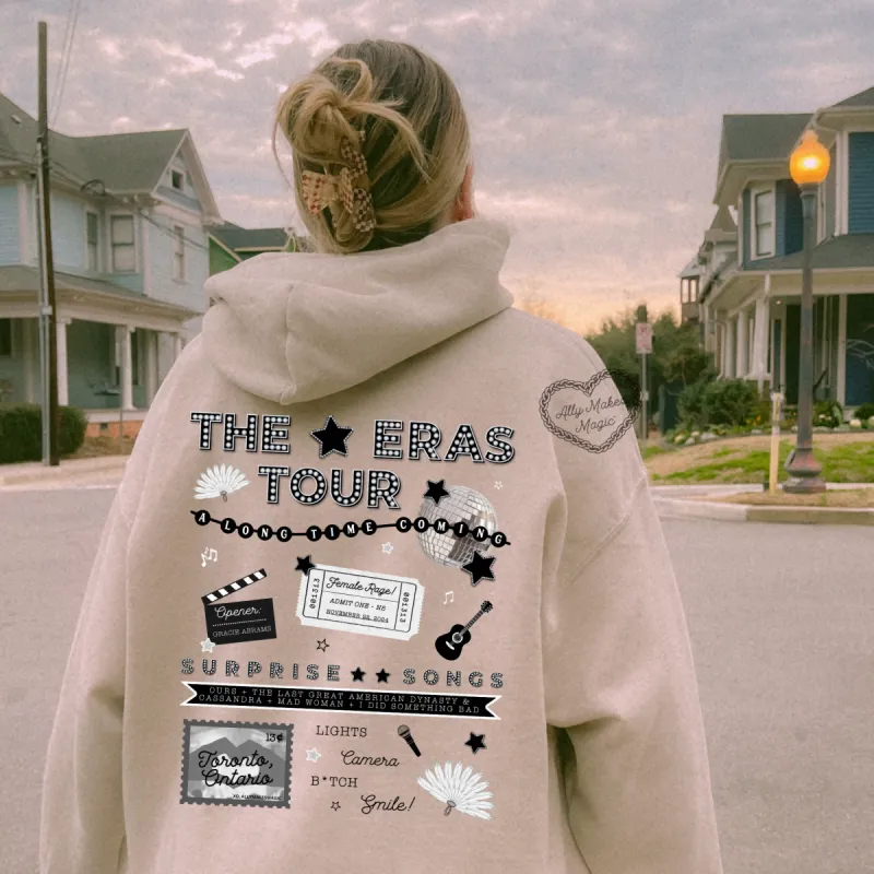 toronto night 5 hoodie *custom* sold by Ally Makes Magic