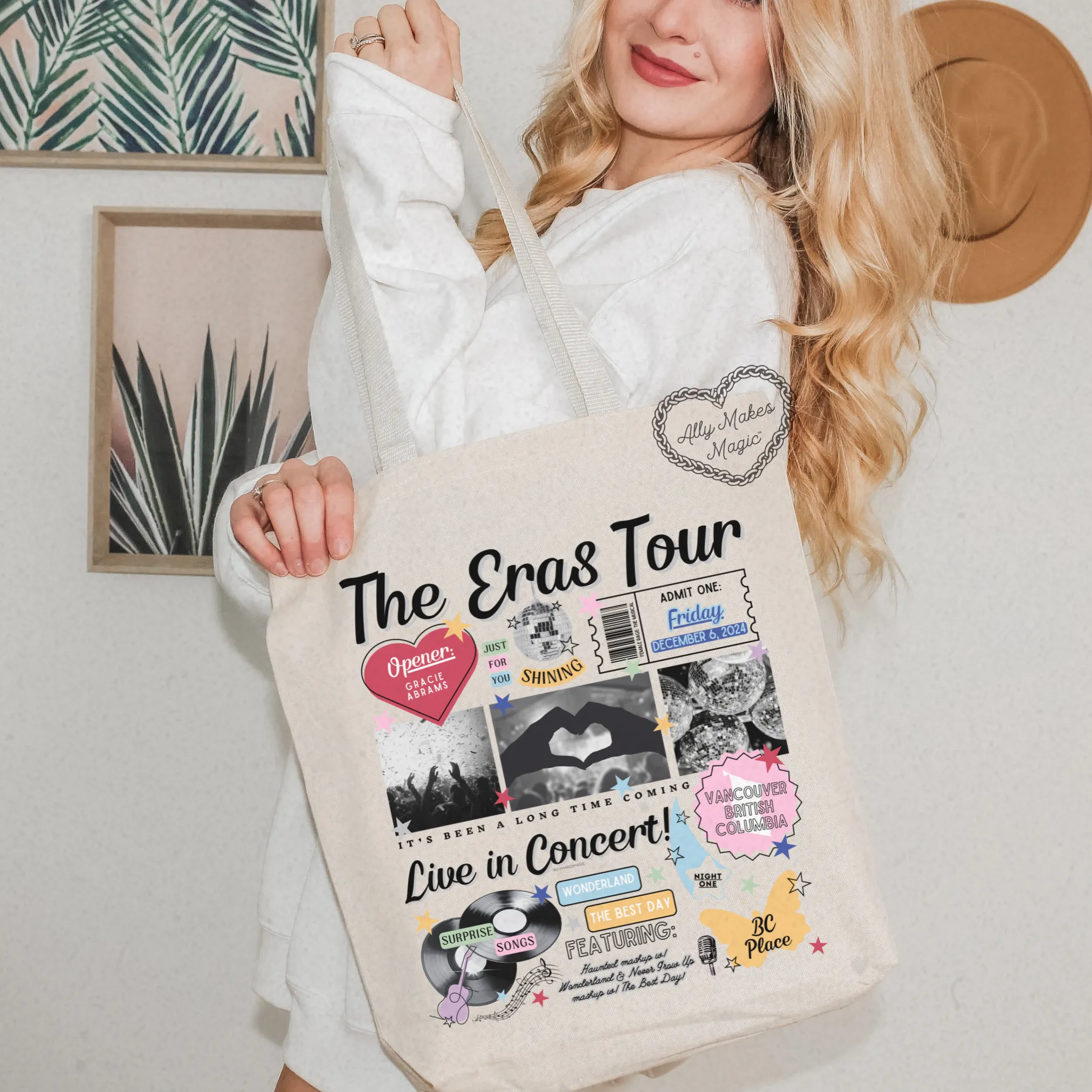 vancouver night 1 tote bag *custom* sold by Ally Makes Magic product image thumbnail 3