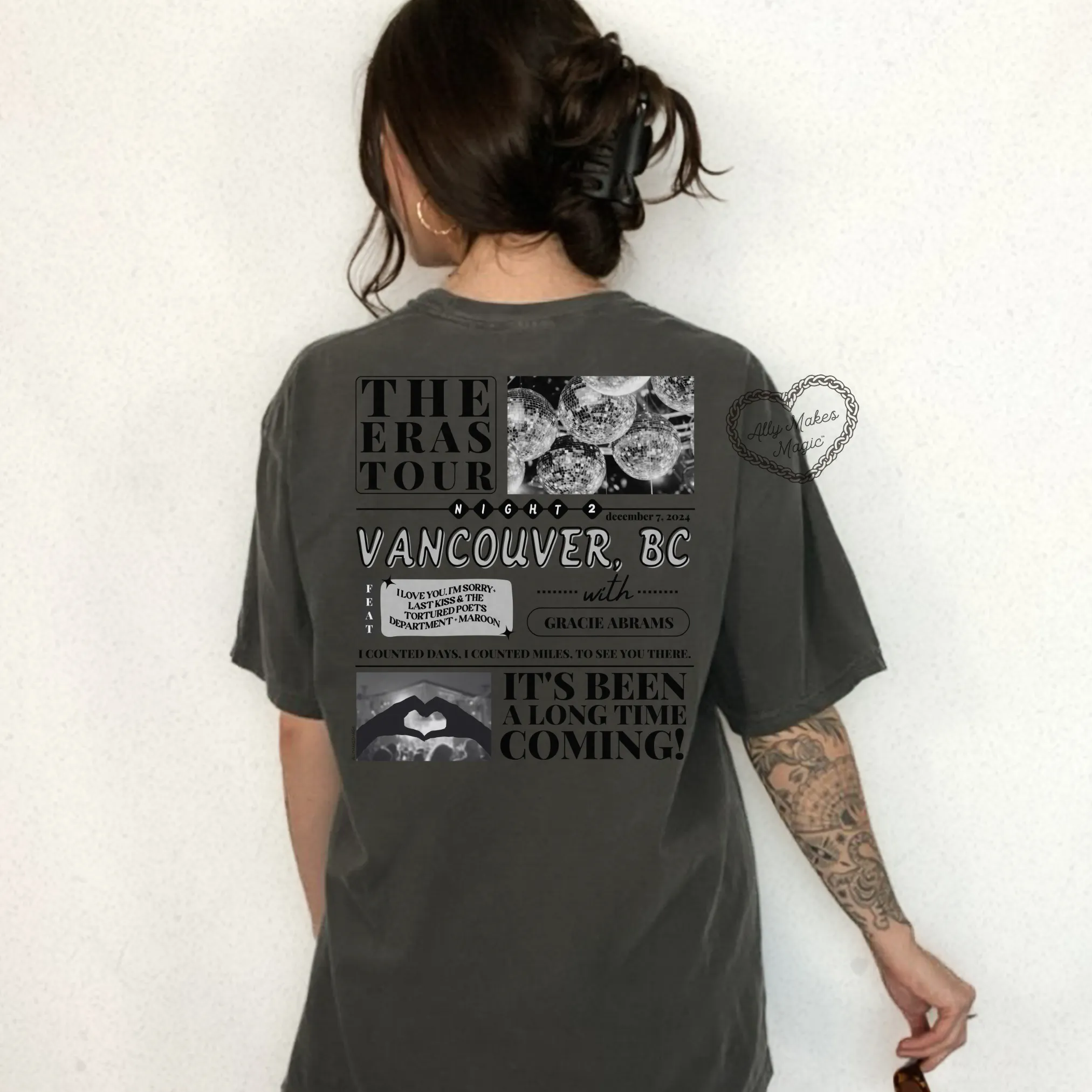 vancouver night 2 tee | comfort colors *custom* sold by Ally Makes Magic product image thumbnail 5