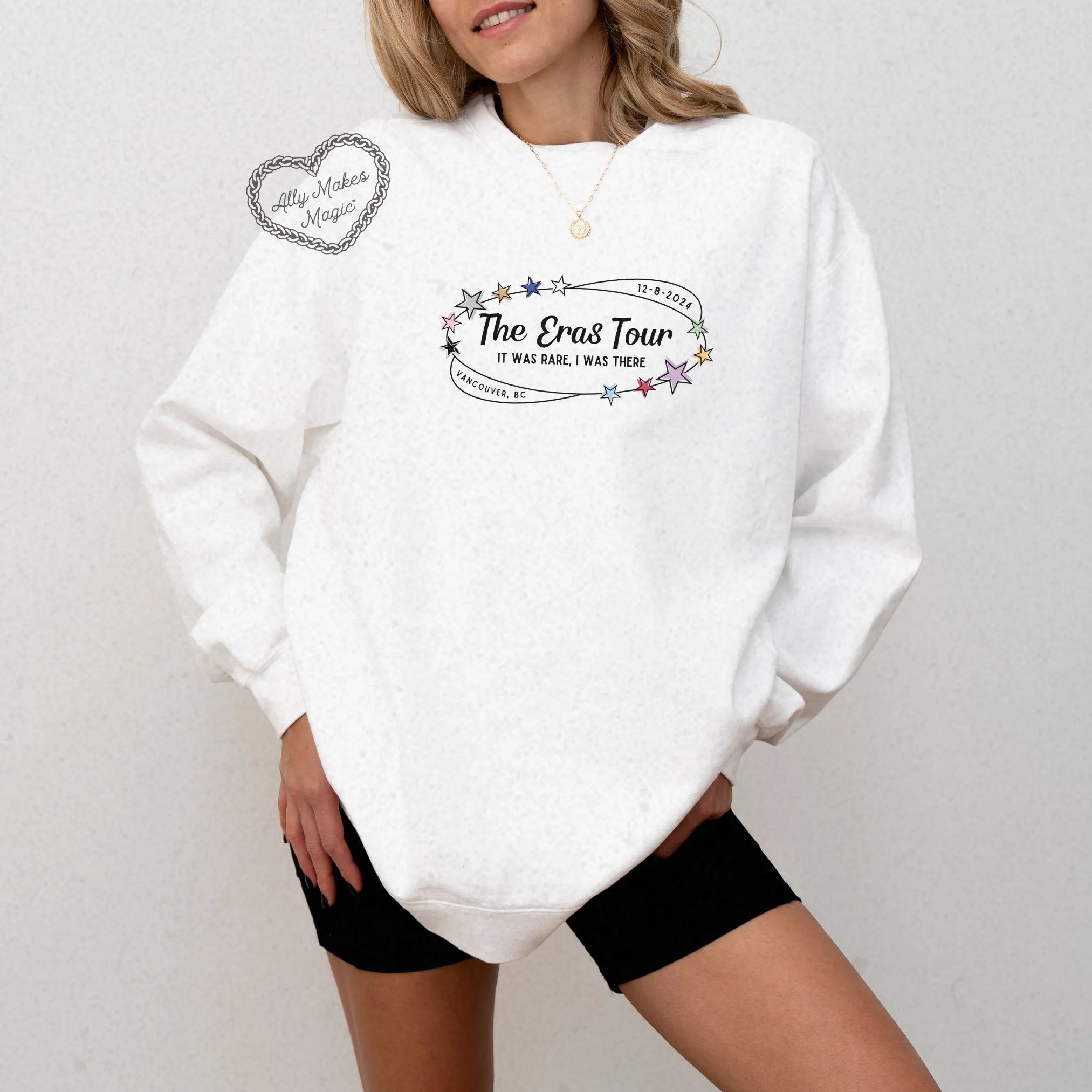 vancouver night 3 pullover | comfort colors *custom* sold by Ally Makes Magic product image thumbnail 4