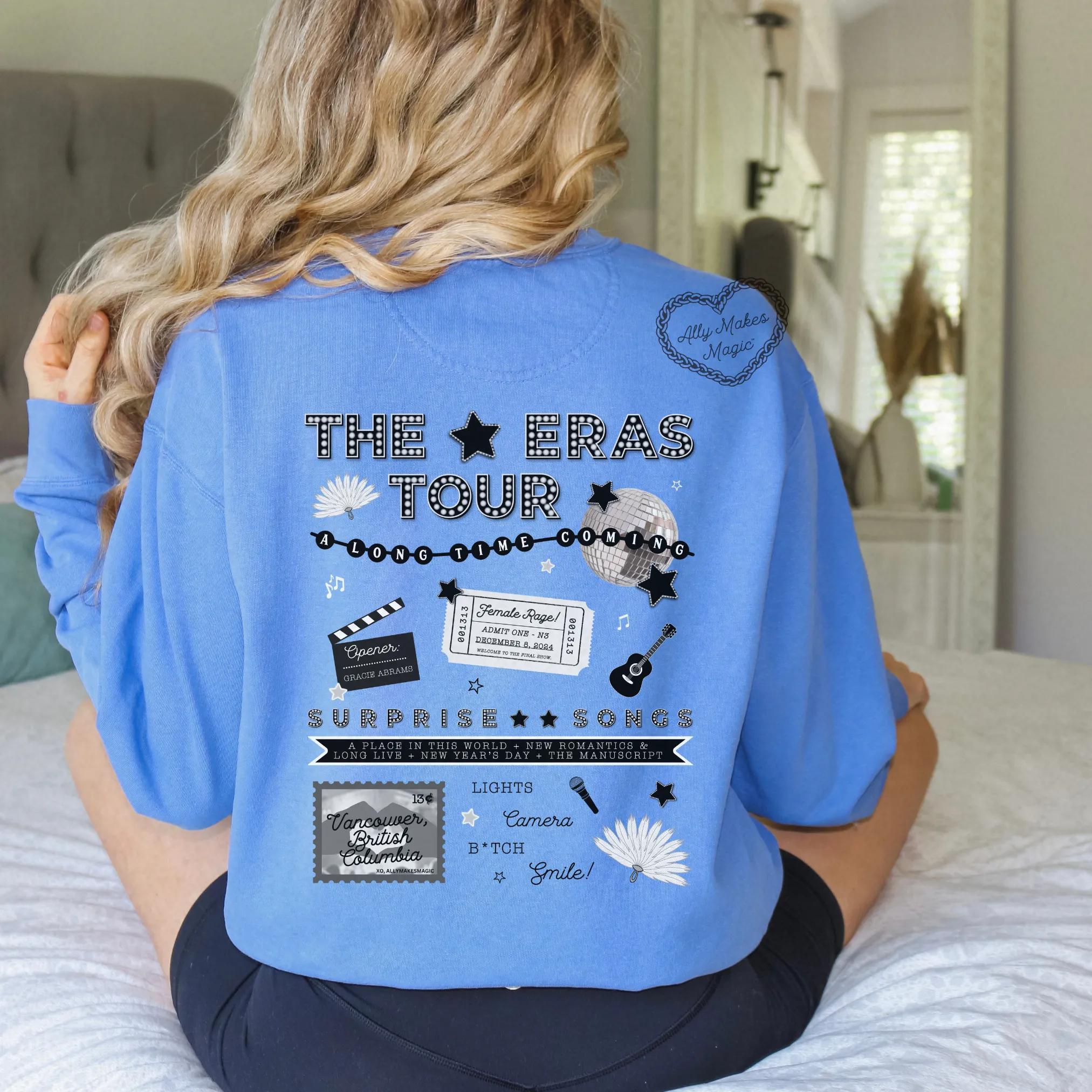 vancouver night 3 pullover | comfort colors *custom* sold by Ally Makes Magic