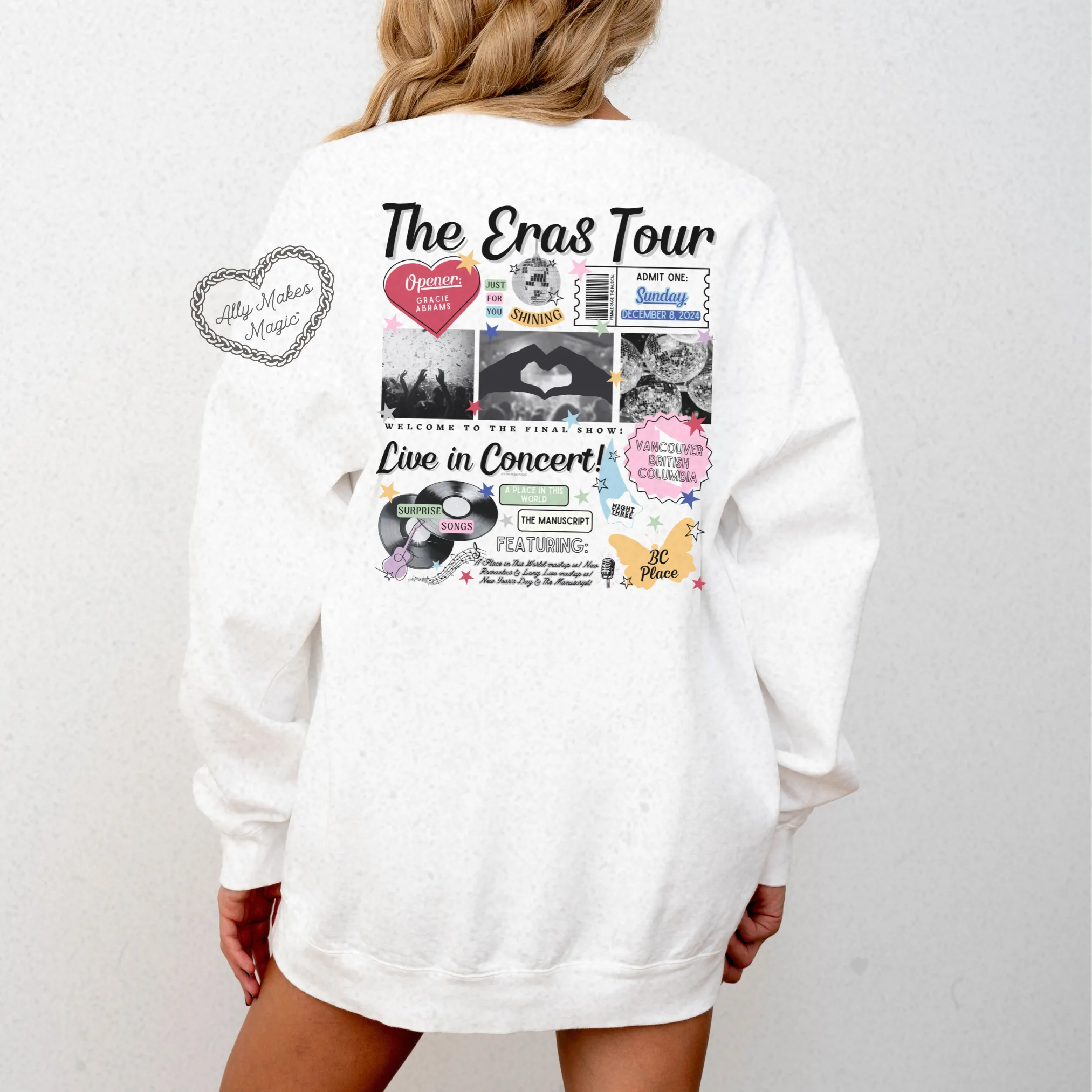 vancouver night 3 pullover | comfort colors *custom* sold by Ally Makes Magic product image thumbnail 3