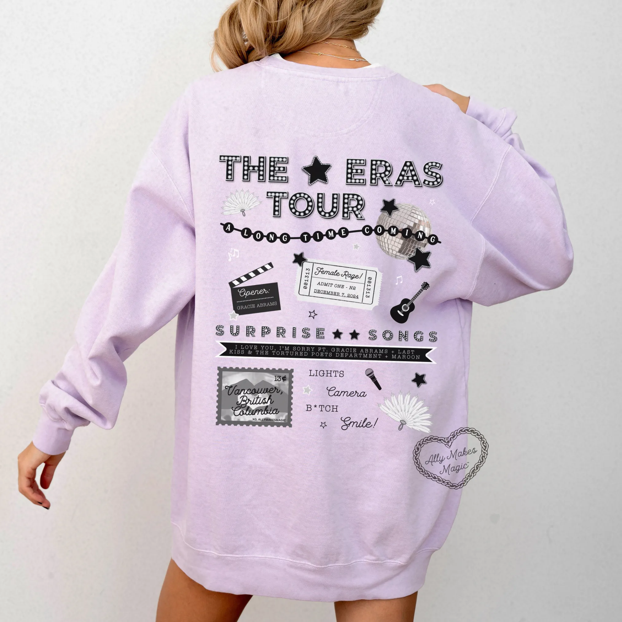 vancouver night 2 pullover | comfort colors *custom* sold by Ally Makes Magic