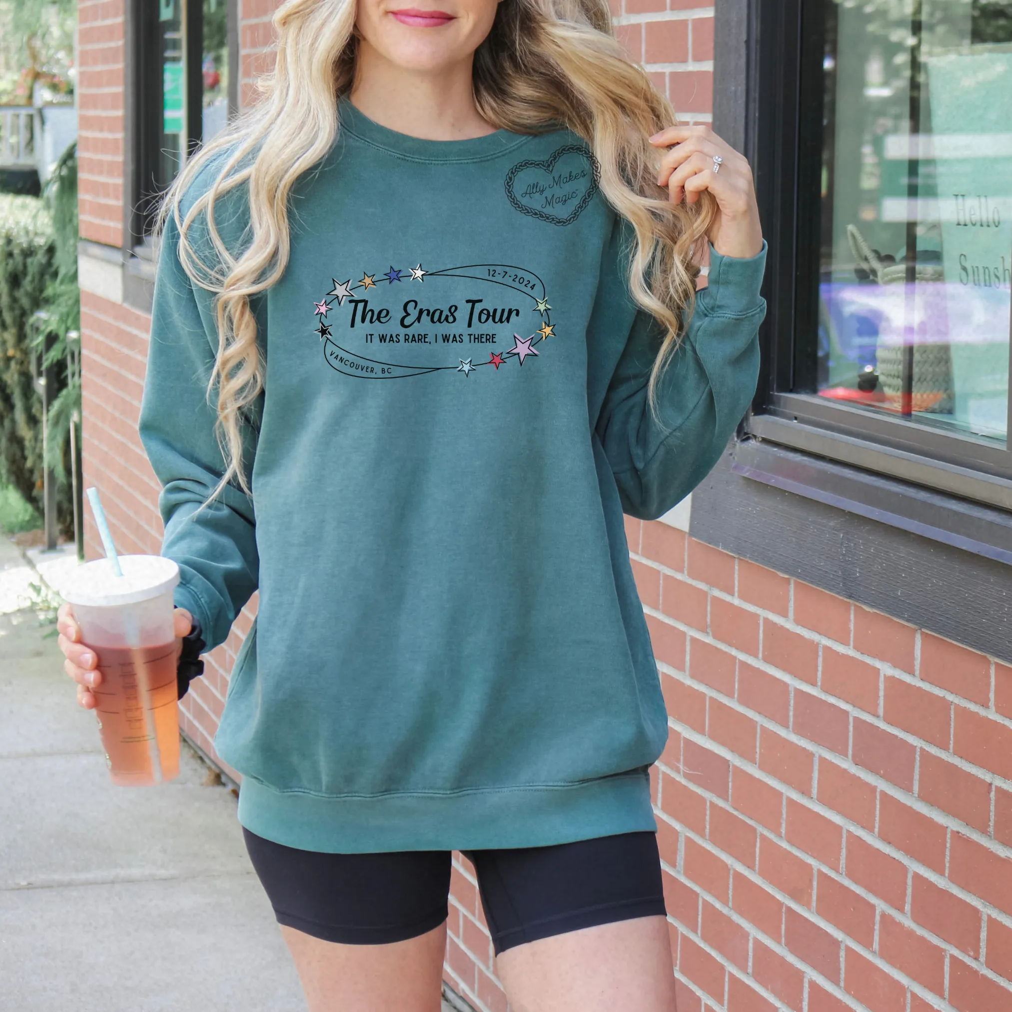 vancouver night 2 pullover | comfort colors *custom* sold by Ally Makes Magic product image thumbnail 4