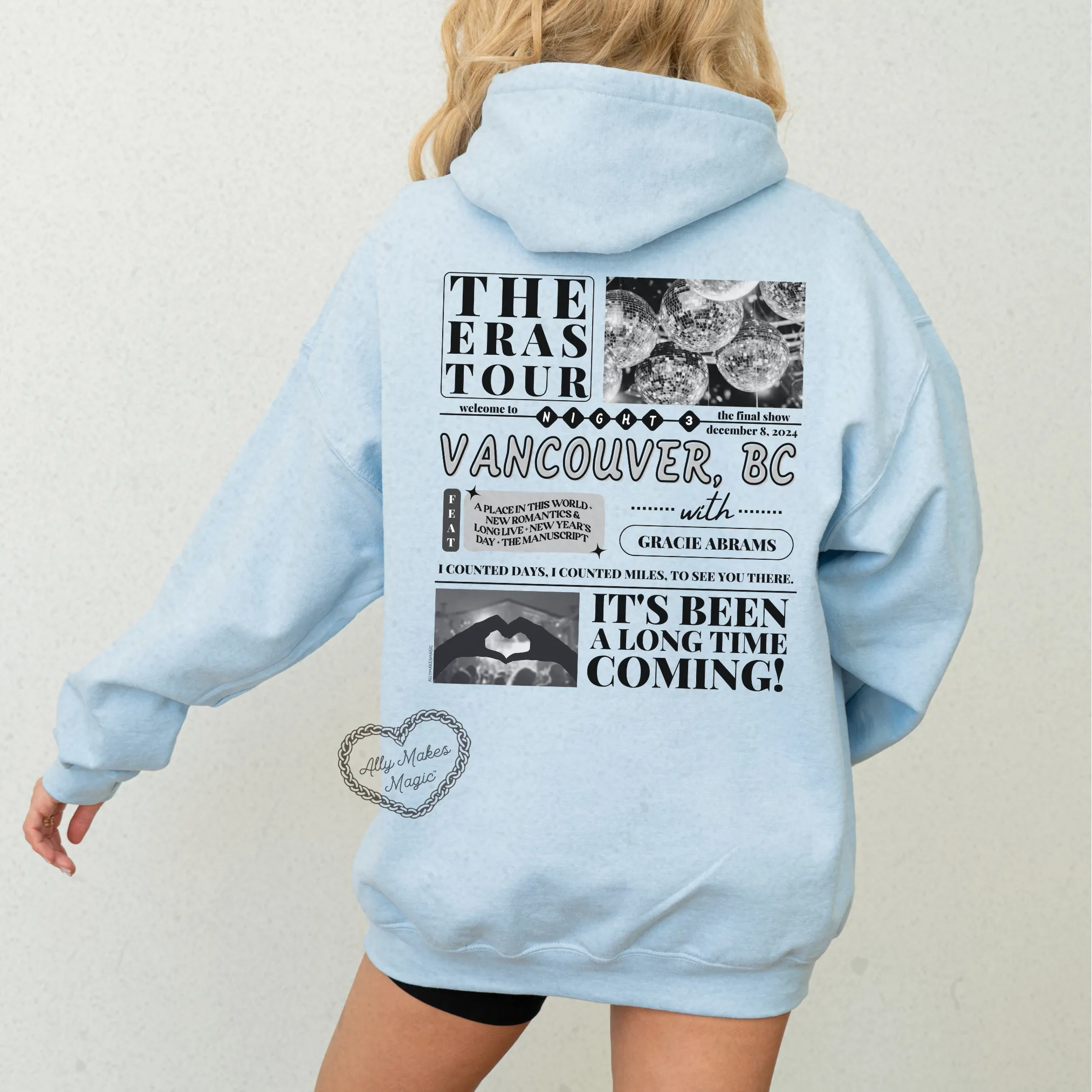 vancouver night 3 hoodie *custom* sold by Ally Makes Magic product image thumbnail 5