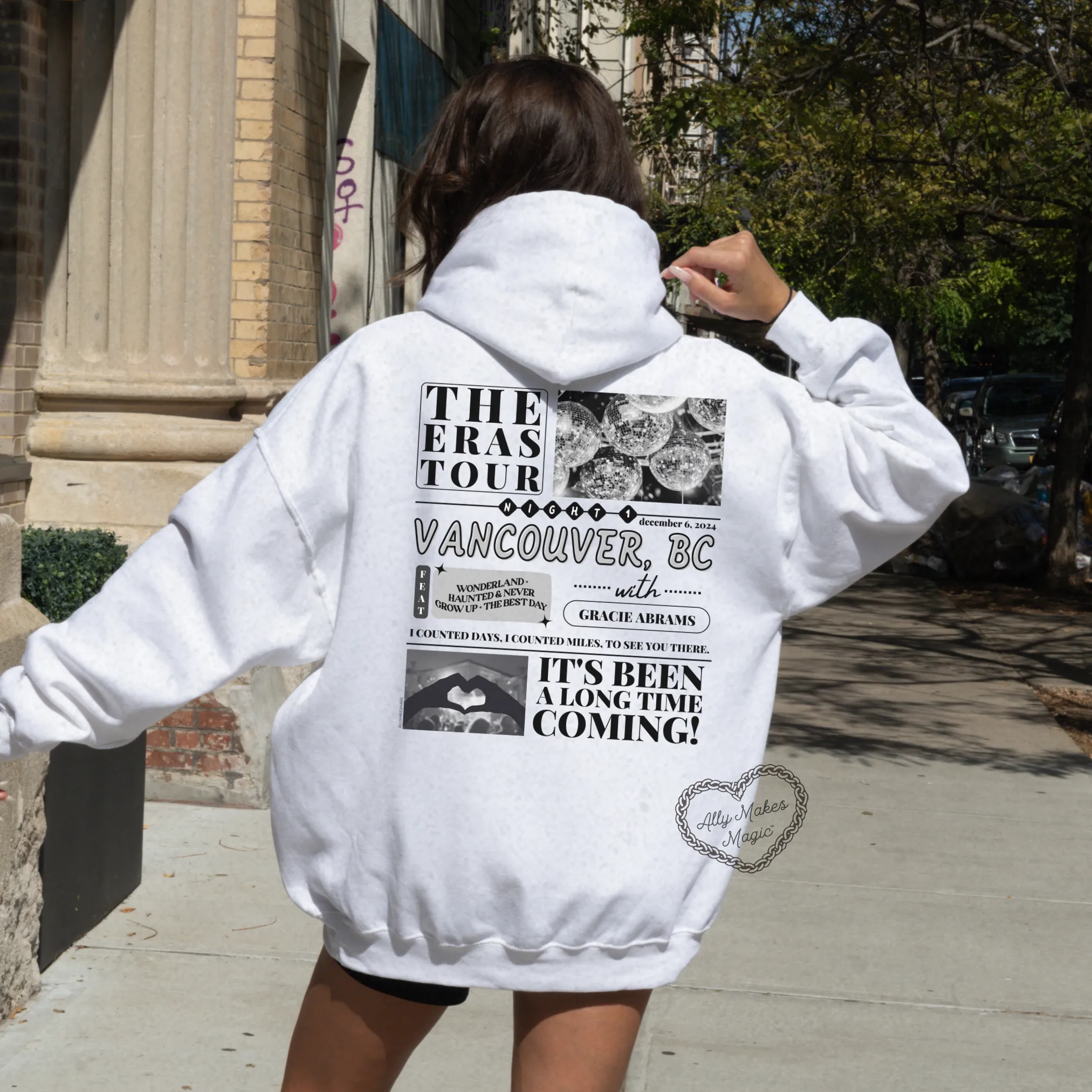 vancouver night 1 hoodie *custom* sold by Ally Makes Magic product image thumbnail 5