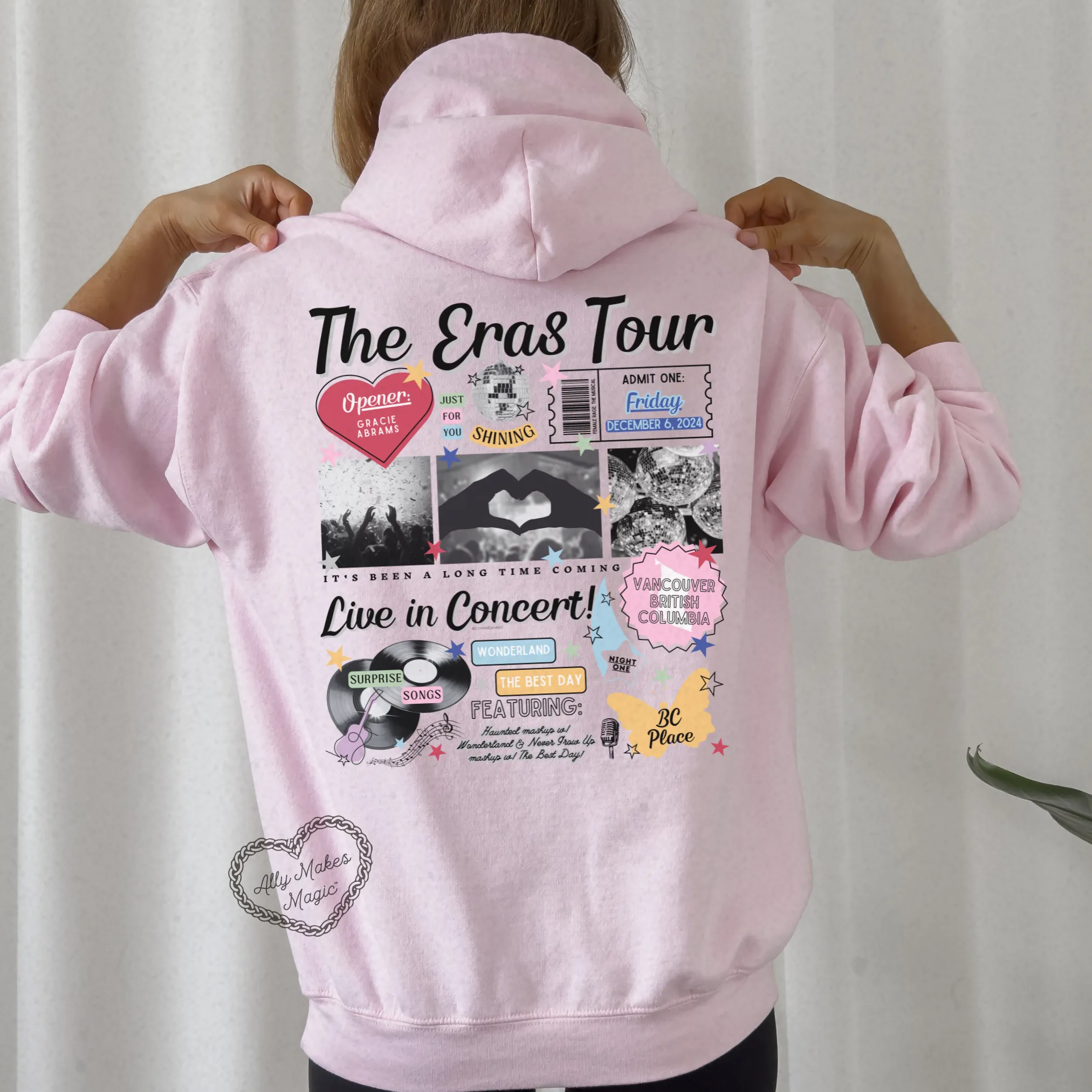 vancouver night 1 hoodie *custom* sold by Ally Makes Magic product image thumbnail 3