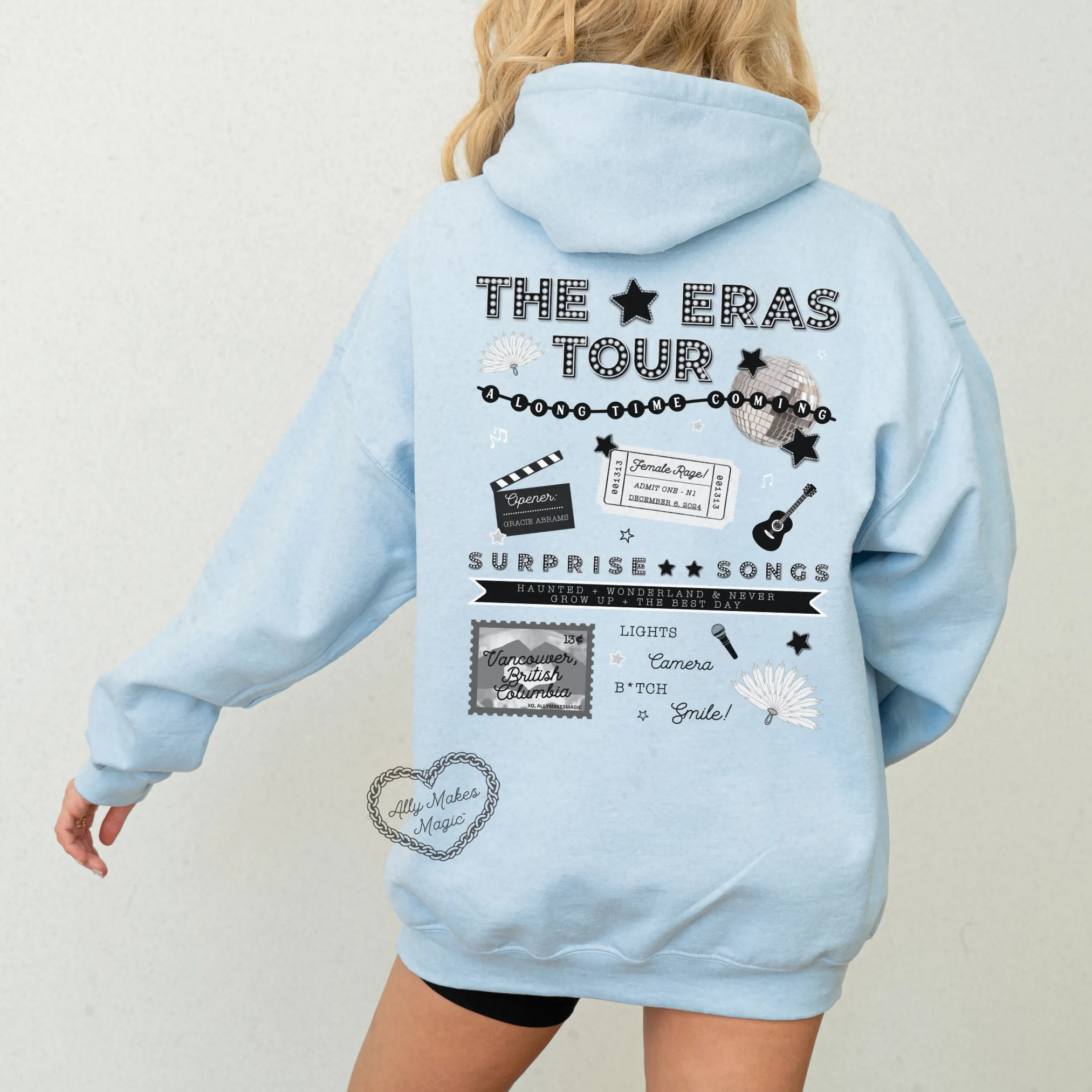 vancouver night 1 hoodie *custom* sold by Ally Makes Magic