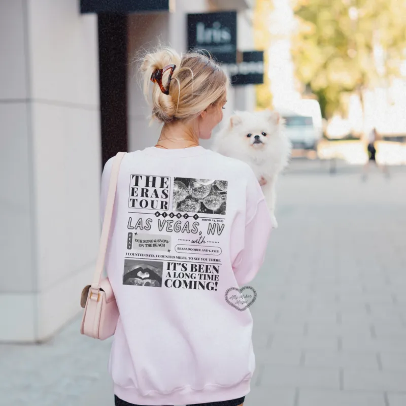 las vegas night 1 sweater | gildan sold by Ally Makes Magic