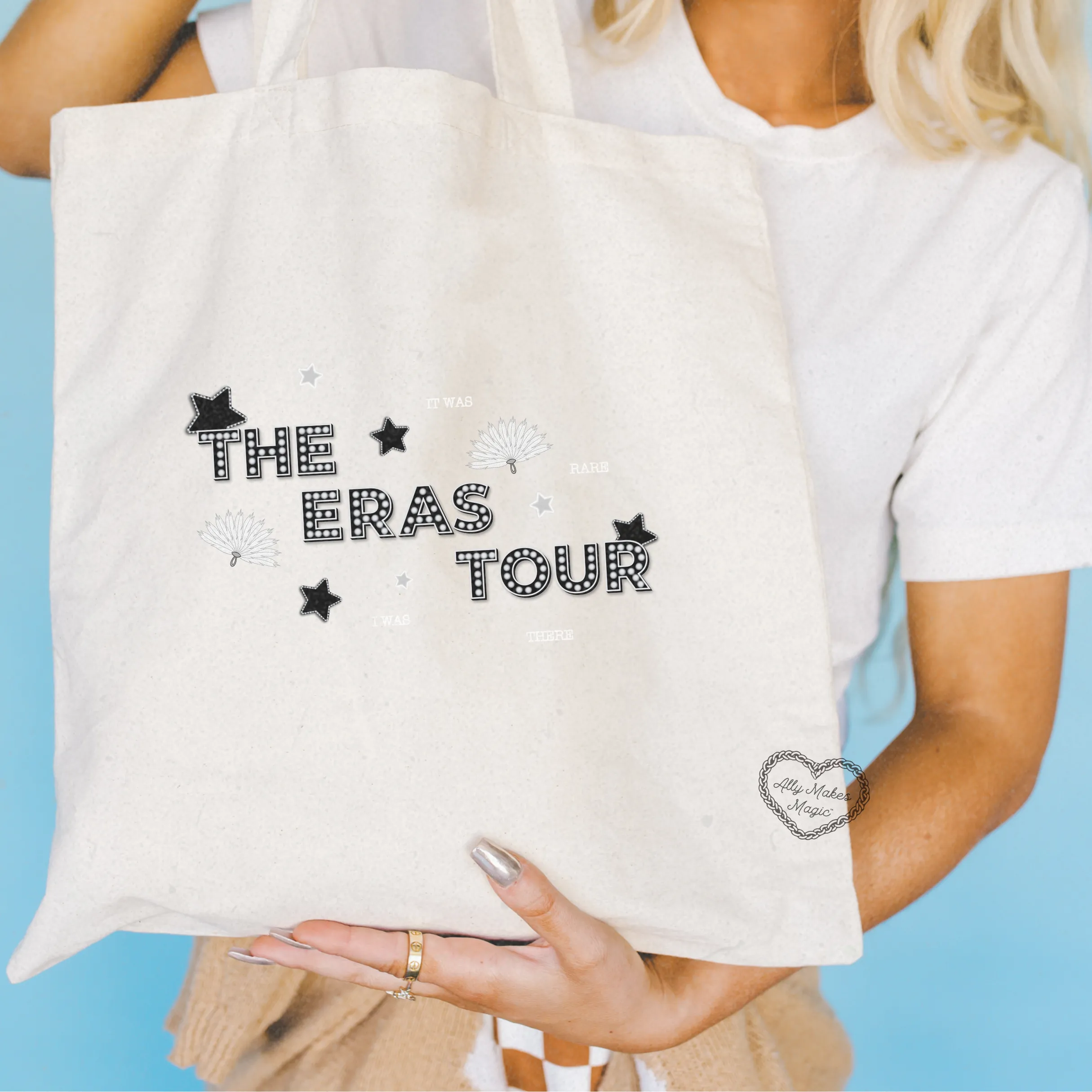 paris night 4 tote bag (tortured) sold by Ally Makes Magic product image thumbnail 2