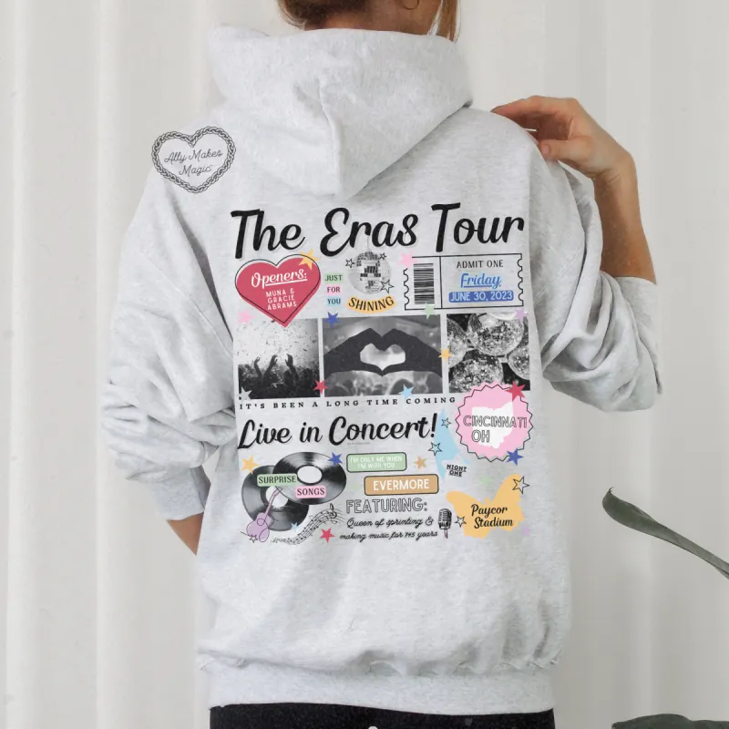 cincinnati night 1 retro hoodie sold by Ally Makes Magic