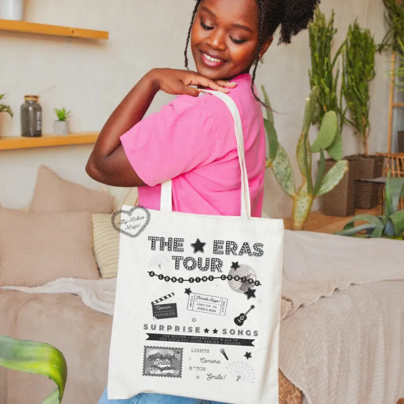 edinburgh night 2 tote bag (tortured) sold by Ally Makes Magic