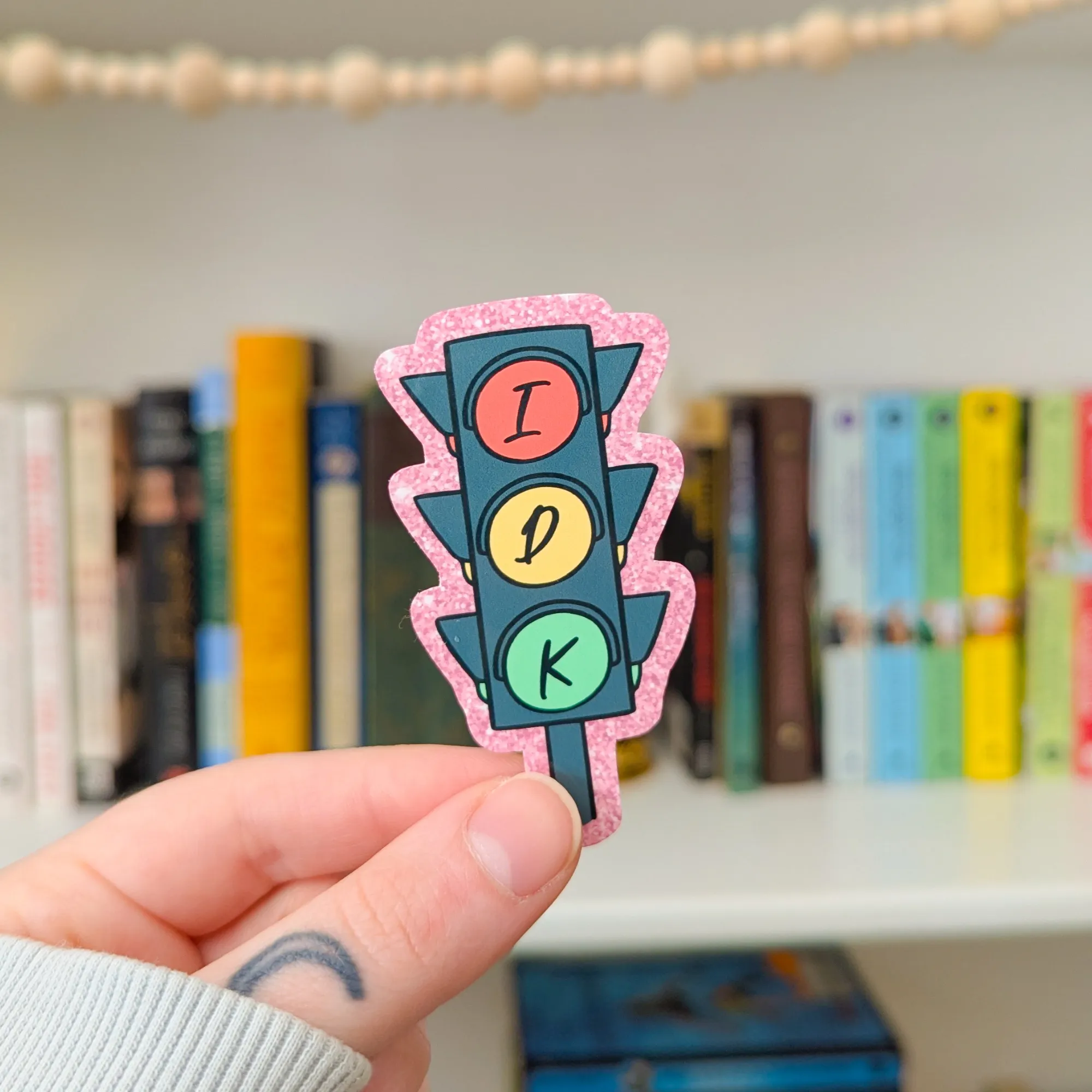 idk sticker sold by Ally Makes Magic