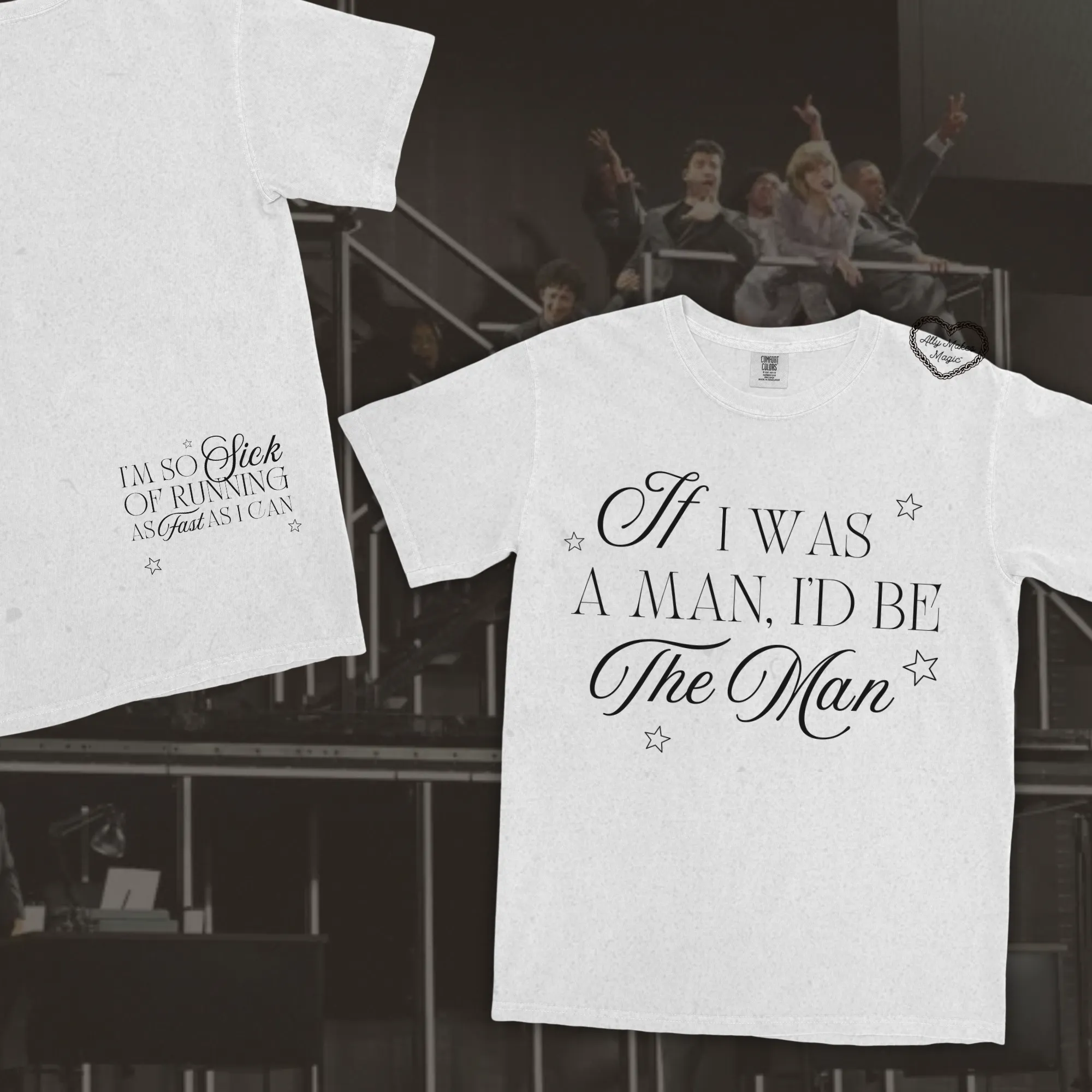 THE MAN tee sold by Ally Makes Magic product image thumbnail 3