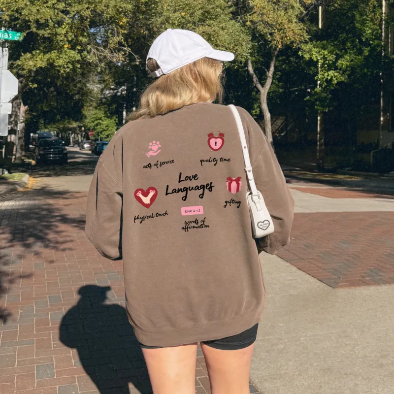 love languages crew sold by Ally Makes Magic